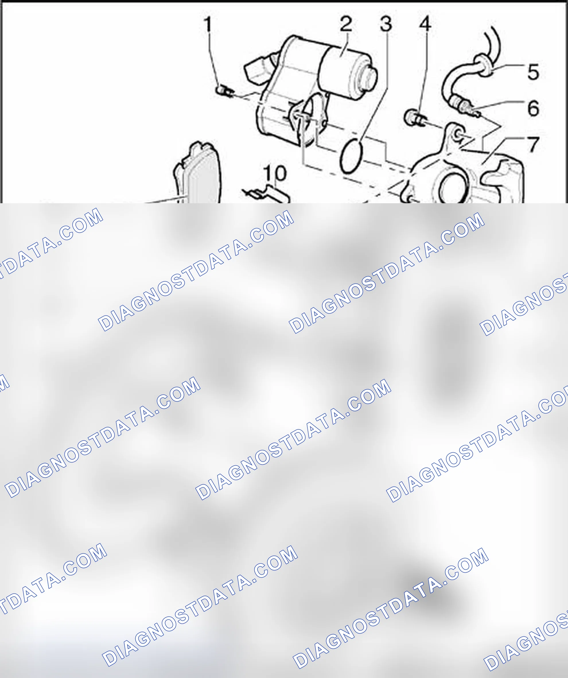 Scheme 67: Rear brake, servicing