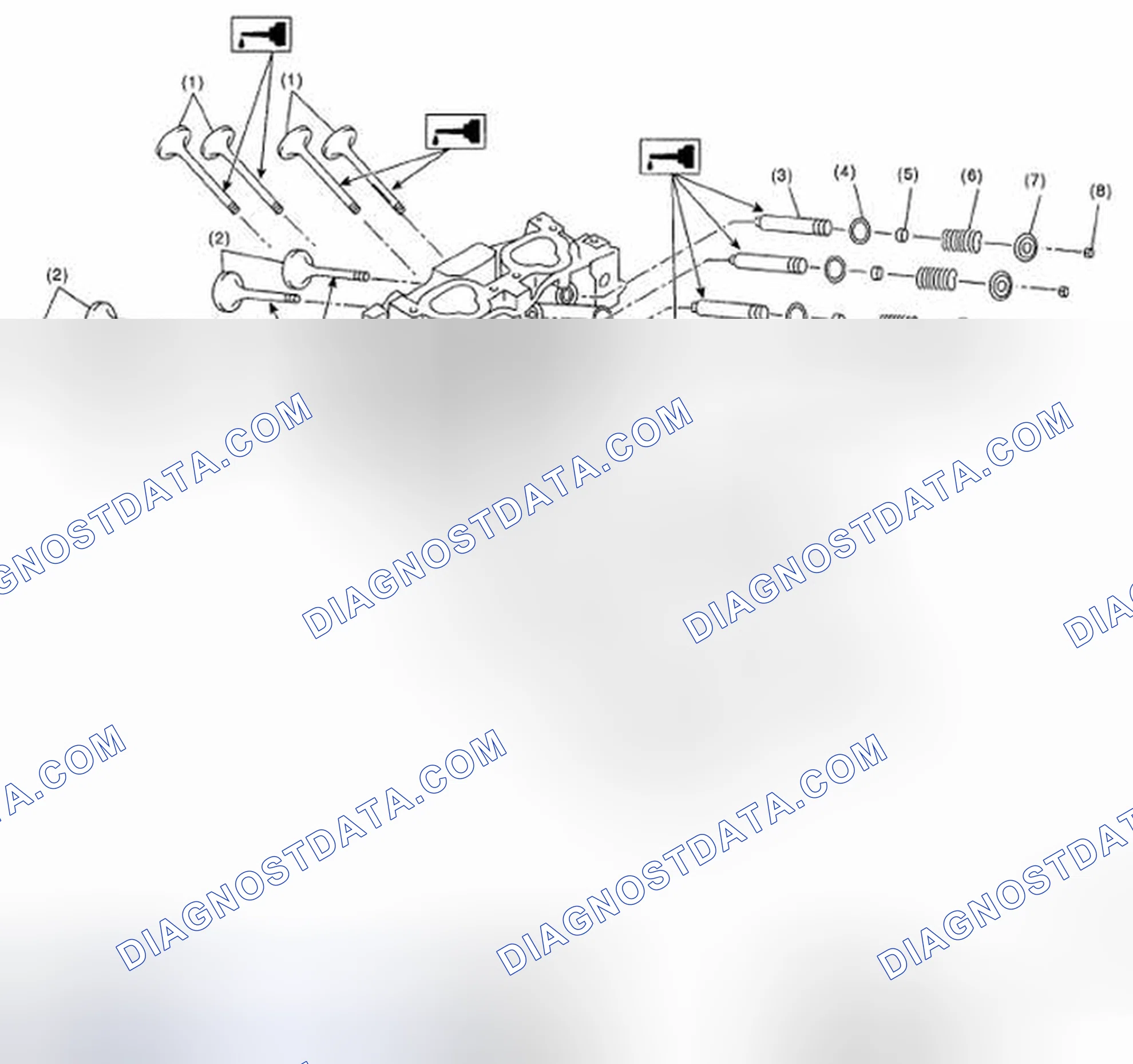 Scheme 44: Identifying Cylinder Head And Valve Assembly Components