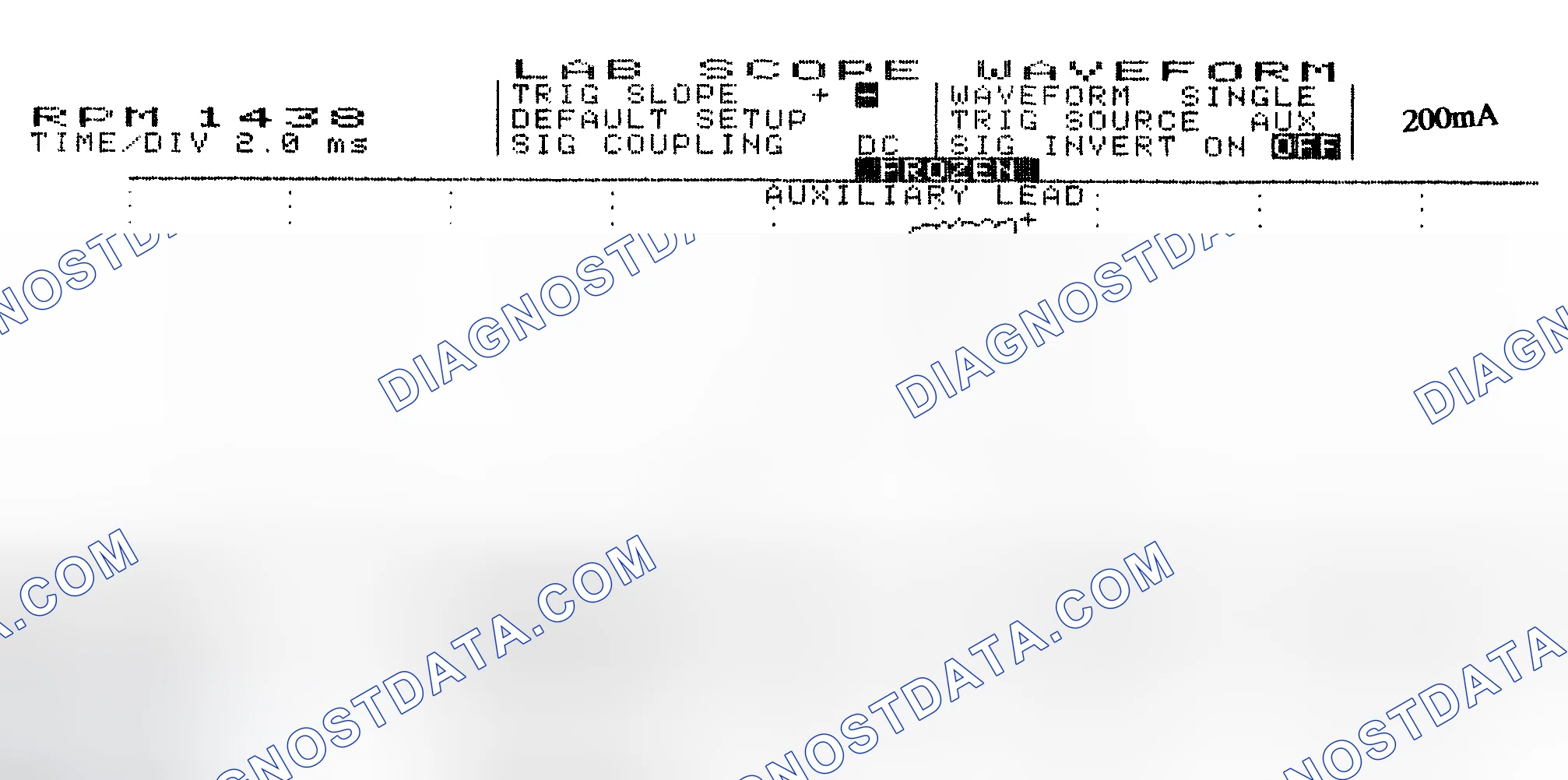 Scheme 15: Single Injector w/Normal Current Flow - Current Pattern