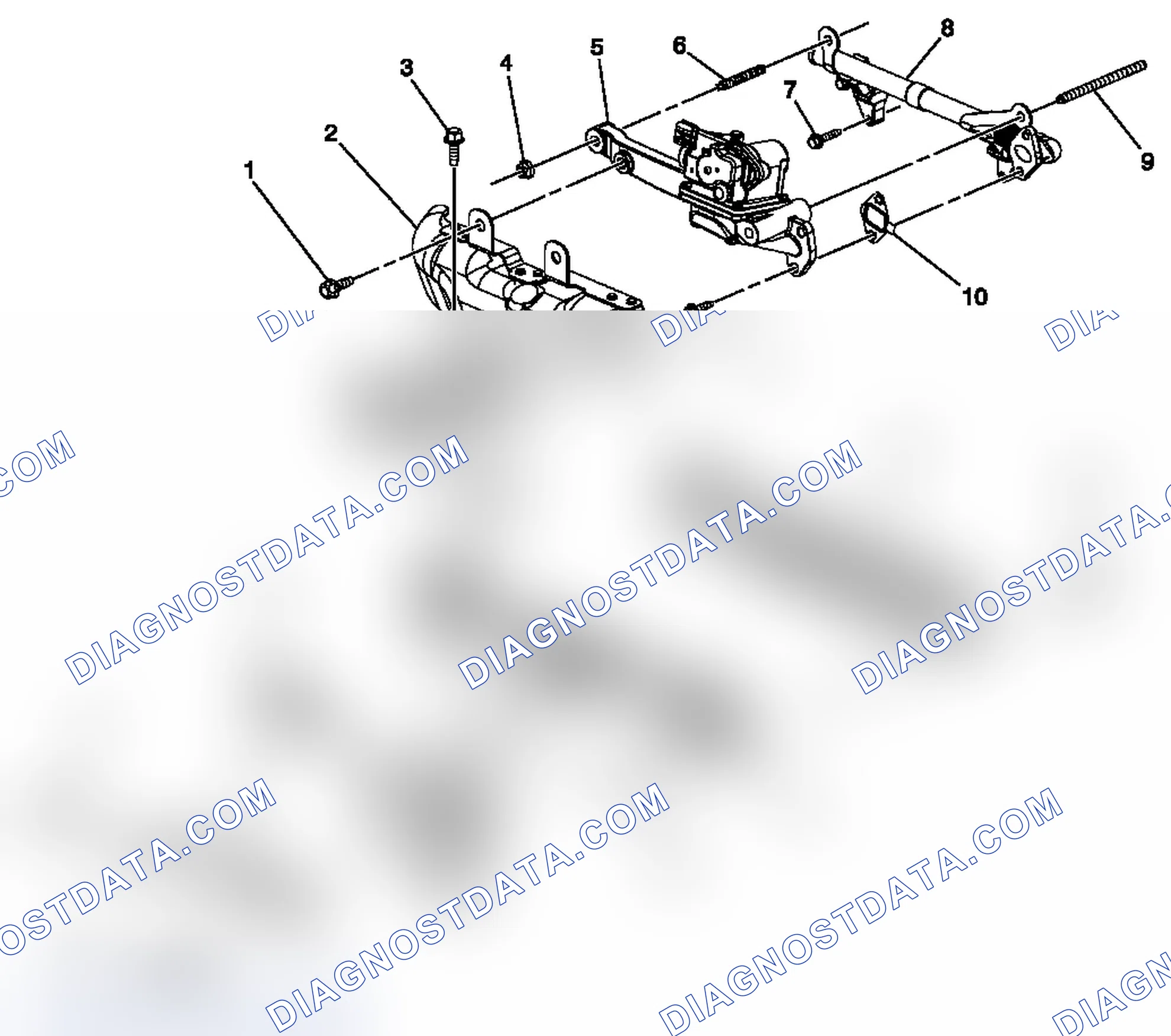 Scheme 19: Exhaust Manifold and Components