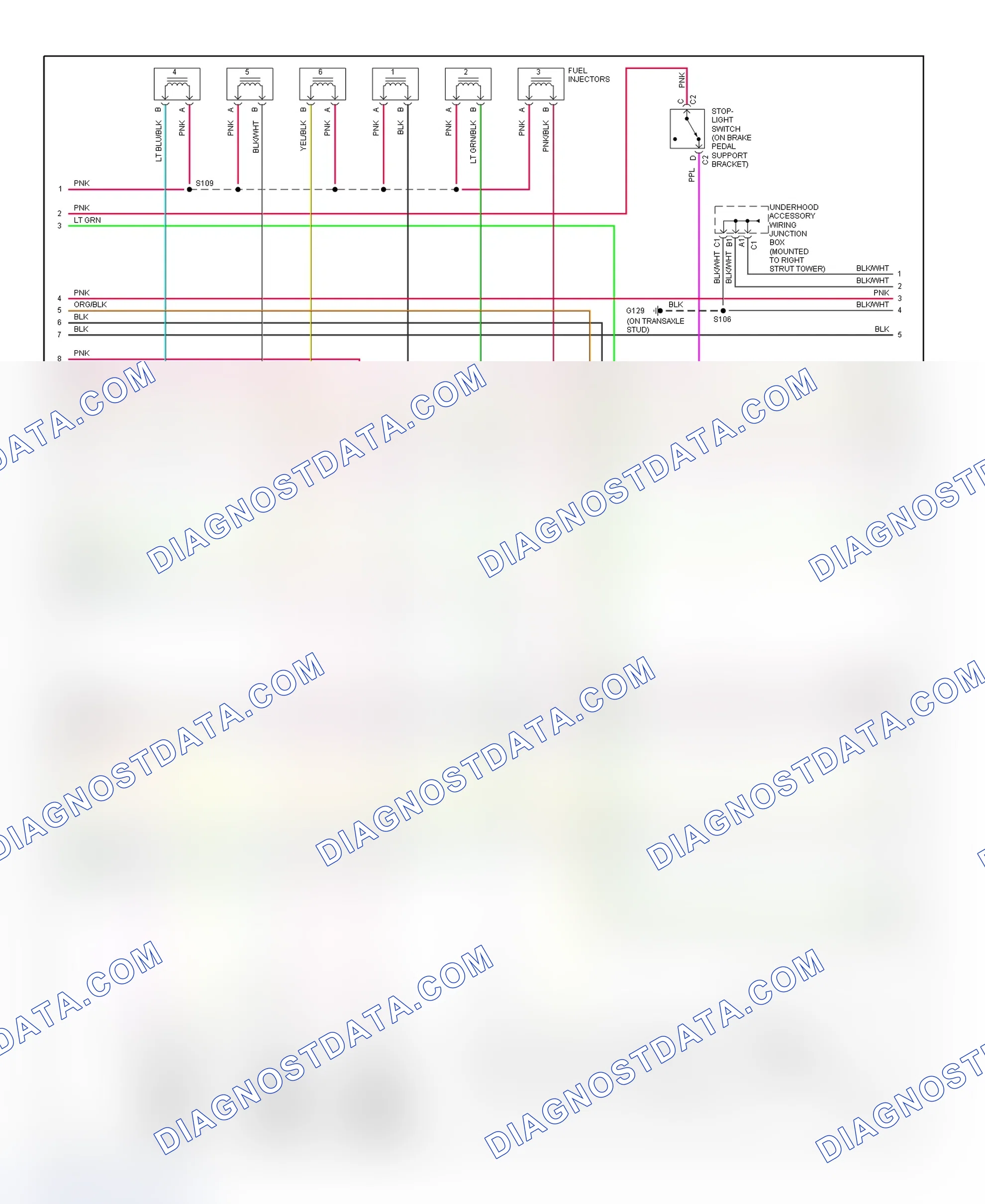 Scheme 157: PCM Wiring Diagram (Regal - 3.8L VIN K - 2 Of 4)