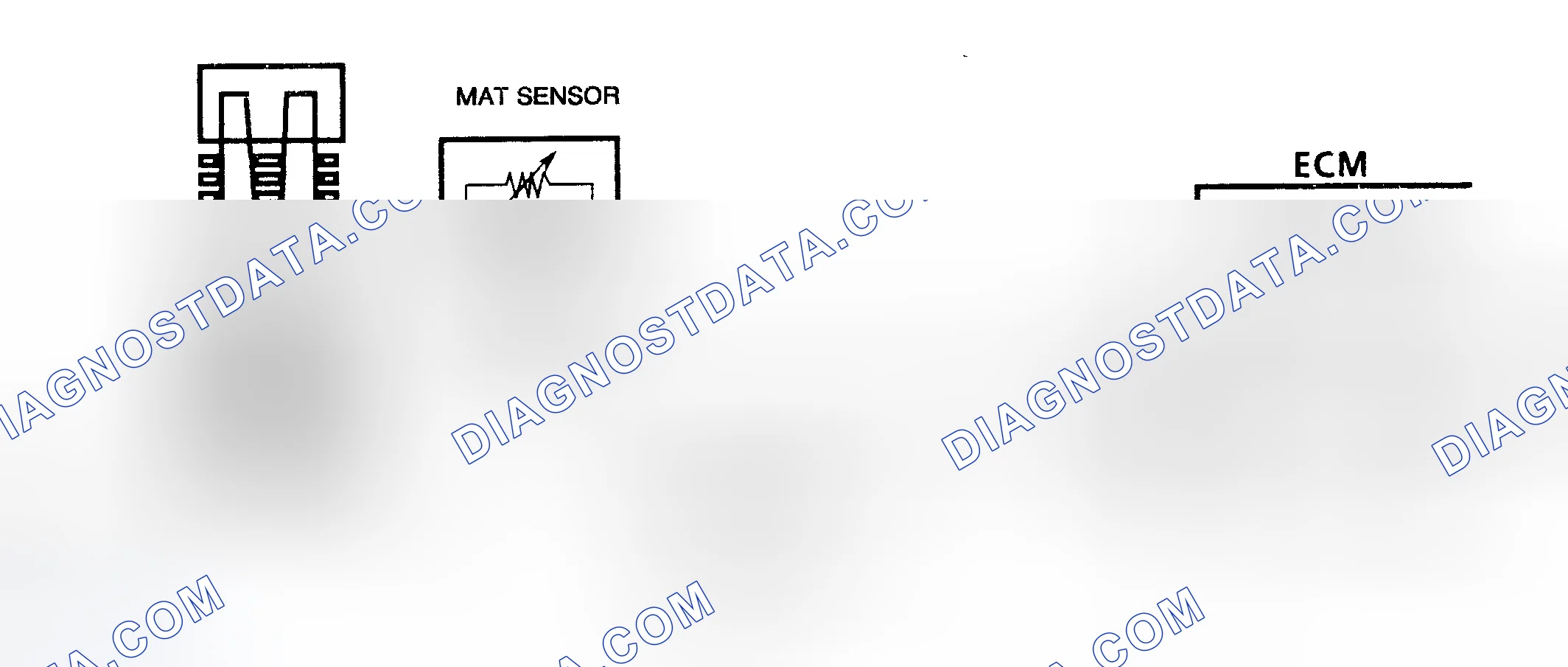 Scheme 86: Code 23 Schematic (2.5L & 4.3L Turbo) MAT Sensor Temperature Low