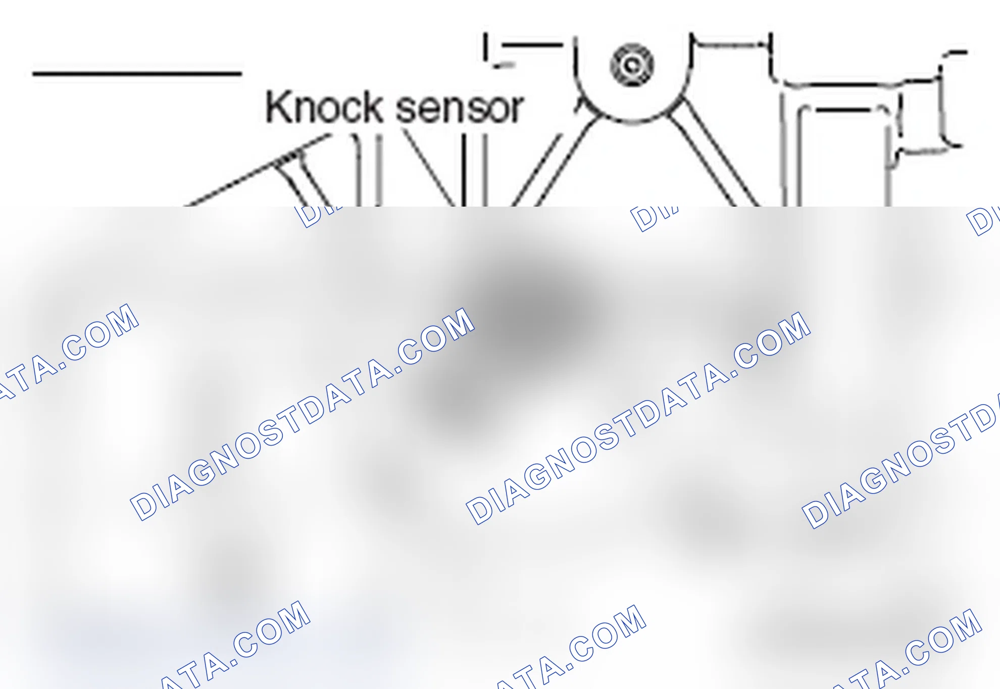 Scheme 32: >>A<< KNOCK SENSOR INSTALLATION