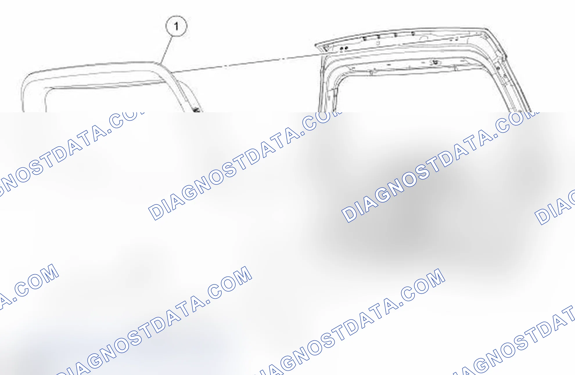 Scheme 9: Liftgate Trim Panel