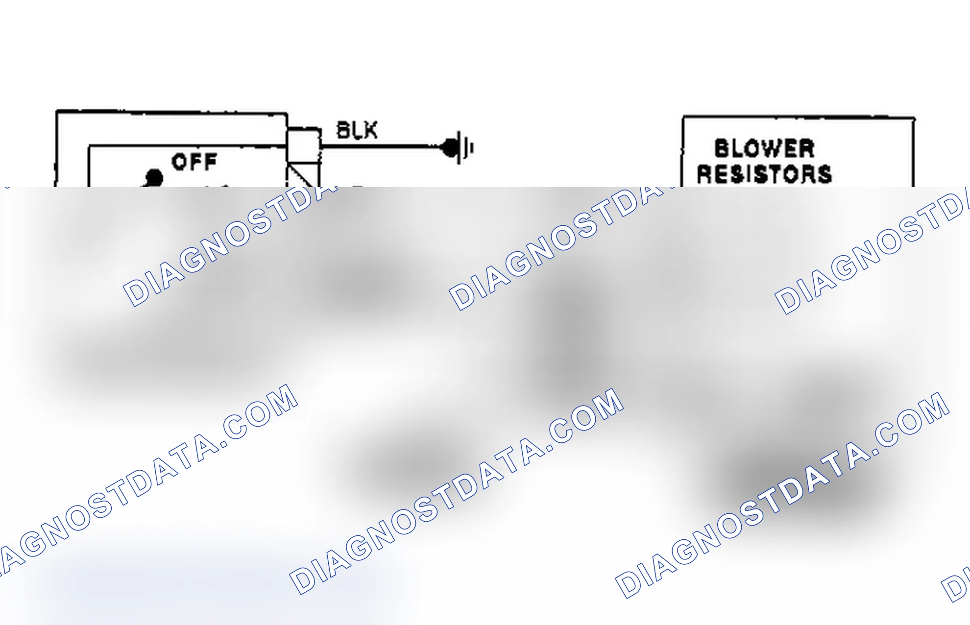 Fig. 11: Rear Heater System Wiring Diagram (G Series)