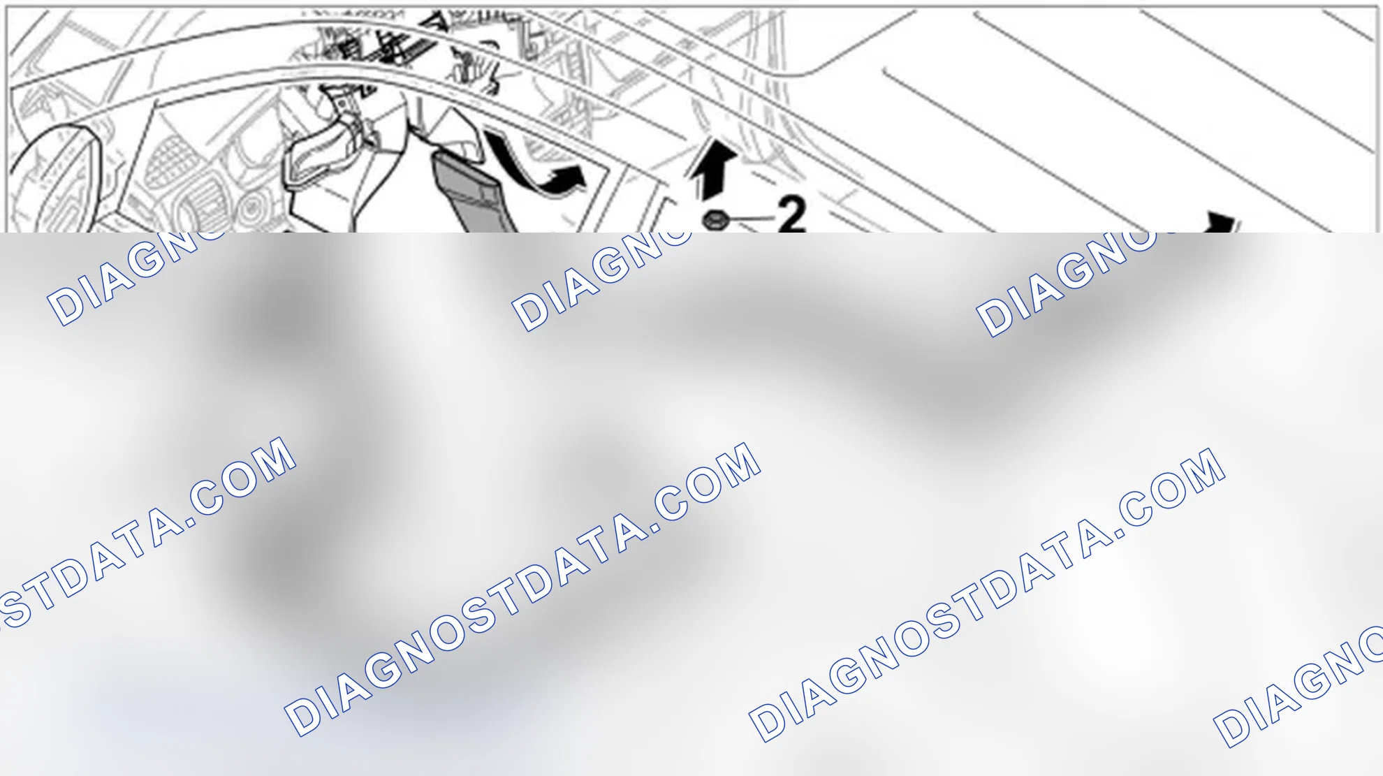 Scheme 39: Removing footwell air guide two-zones