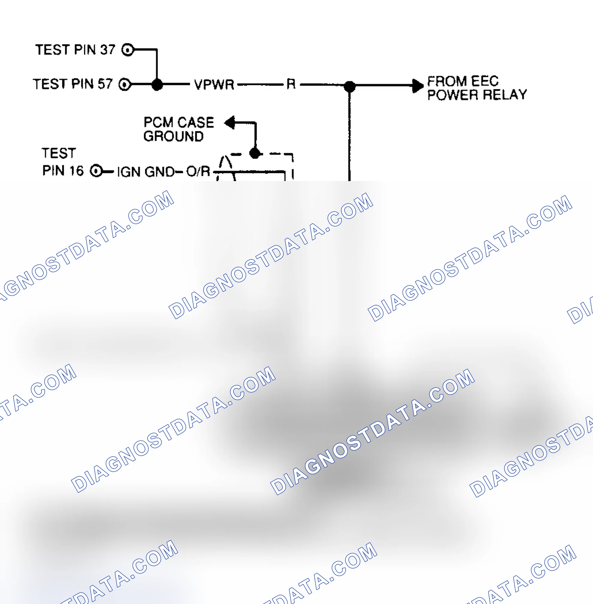 Scheme 87: IDM Circuit Schematic (4.6L)