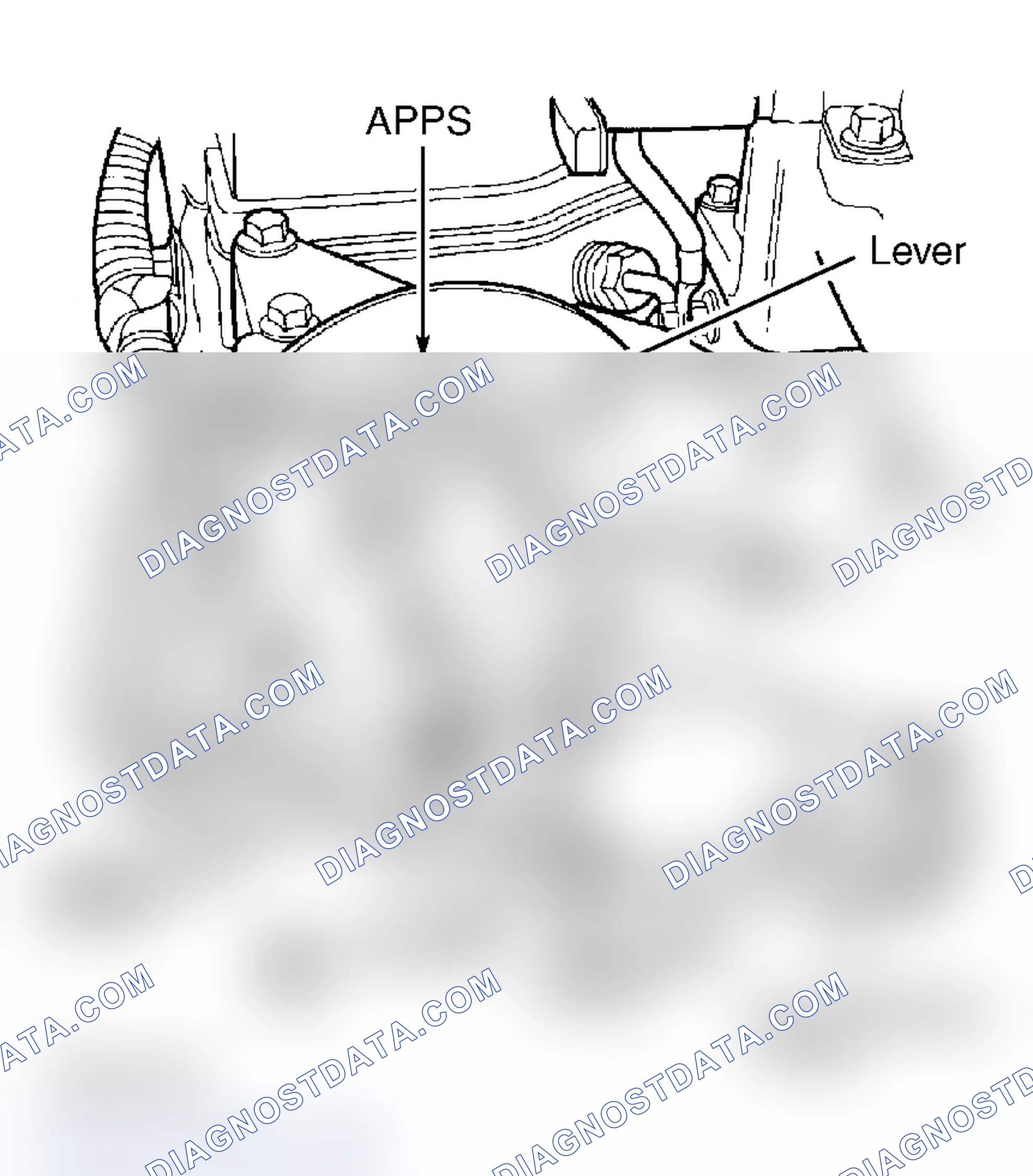Scheme 52: Locating Accelerator Pedal Position Sensor
