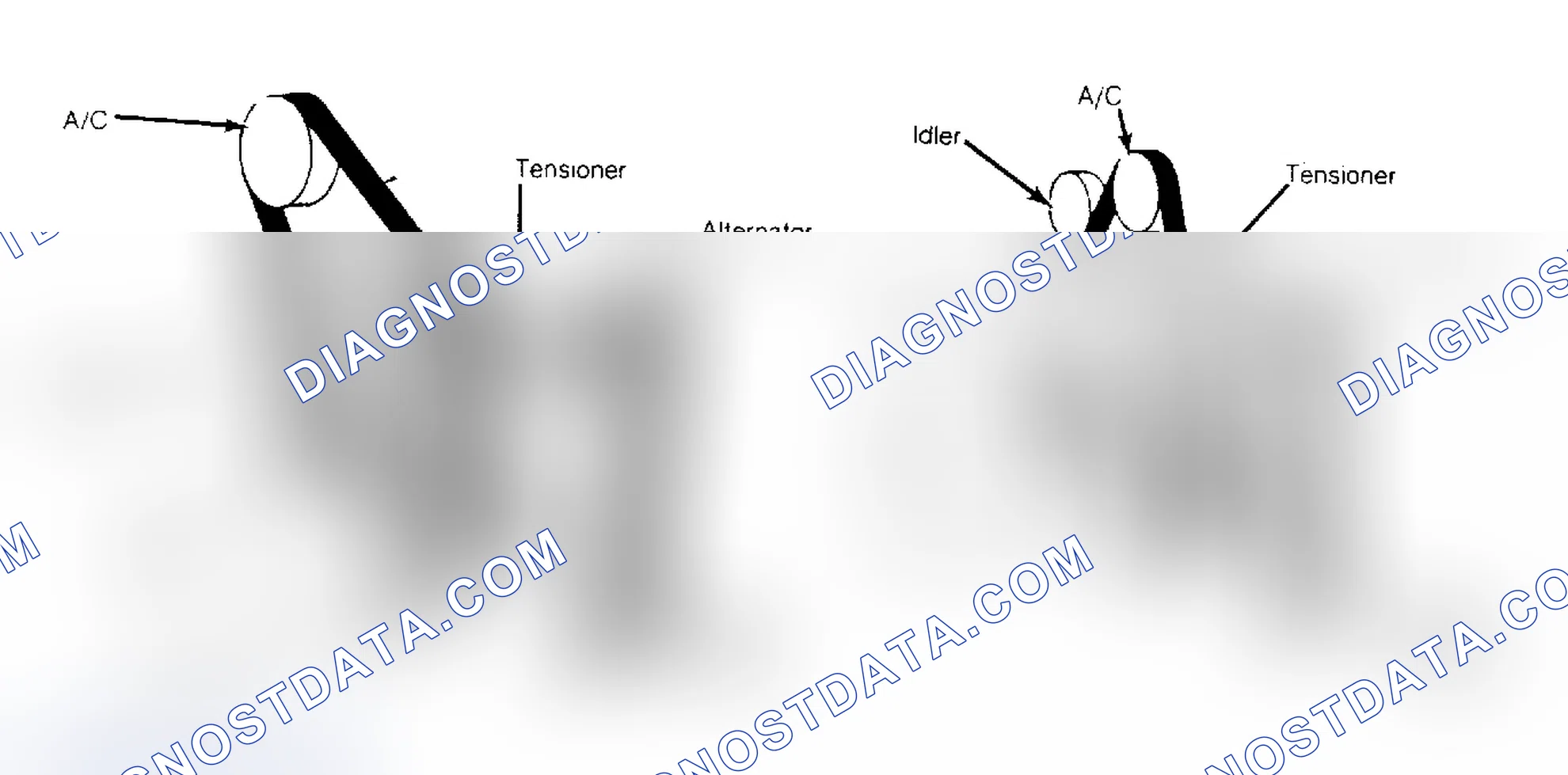 Scheme 5: Serpentine Belt Routing (6.2L & 7.4L)