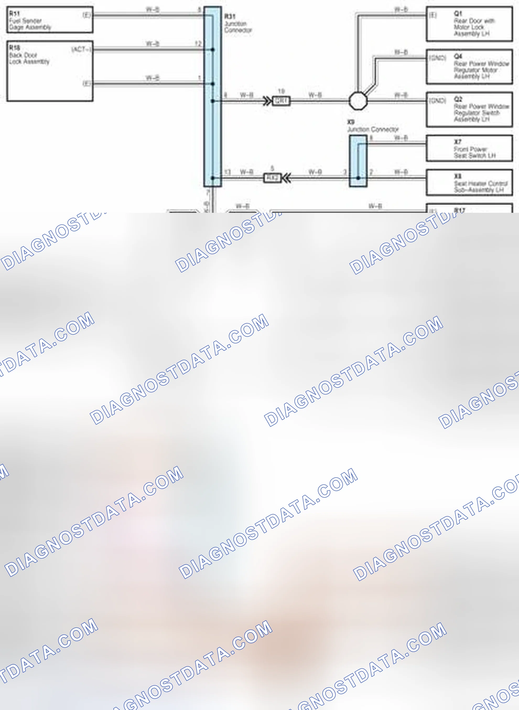 Scheme 610: Ground Point Electrical Wiring Diagram (8 Of 8)