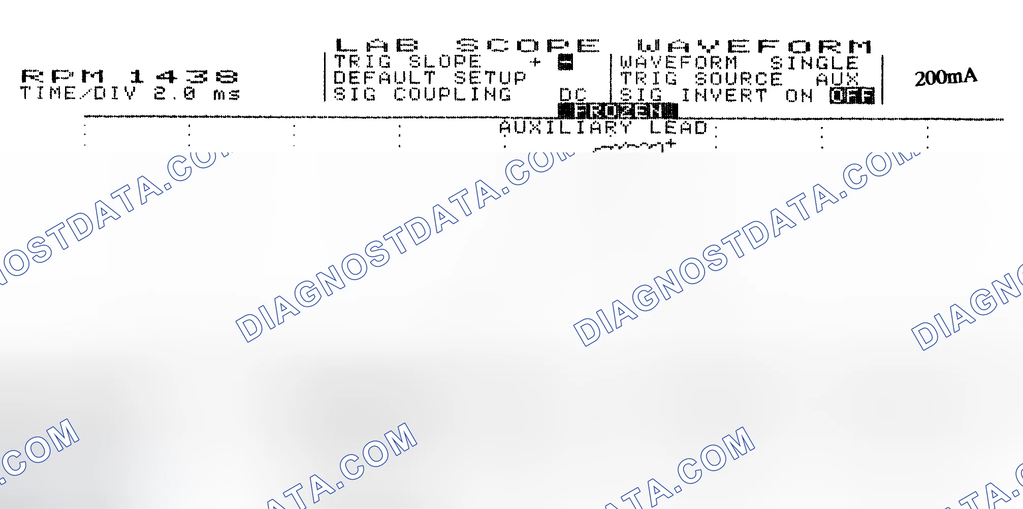Scheme 15: Single Injector w/Normal Current Flow - Current Pattern