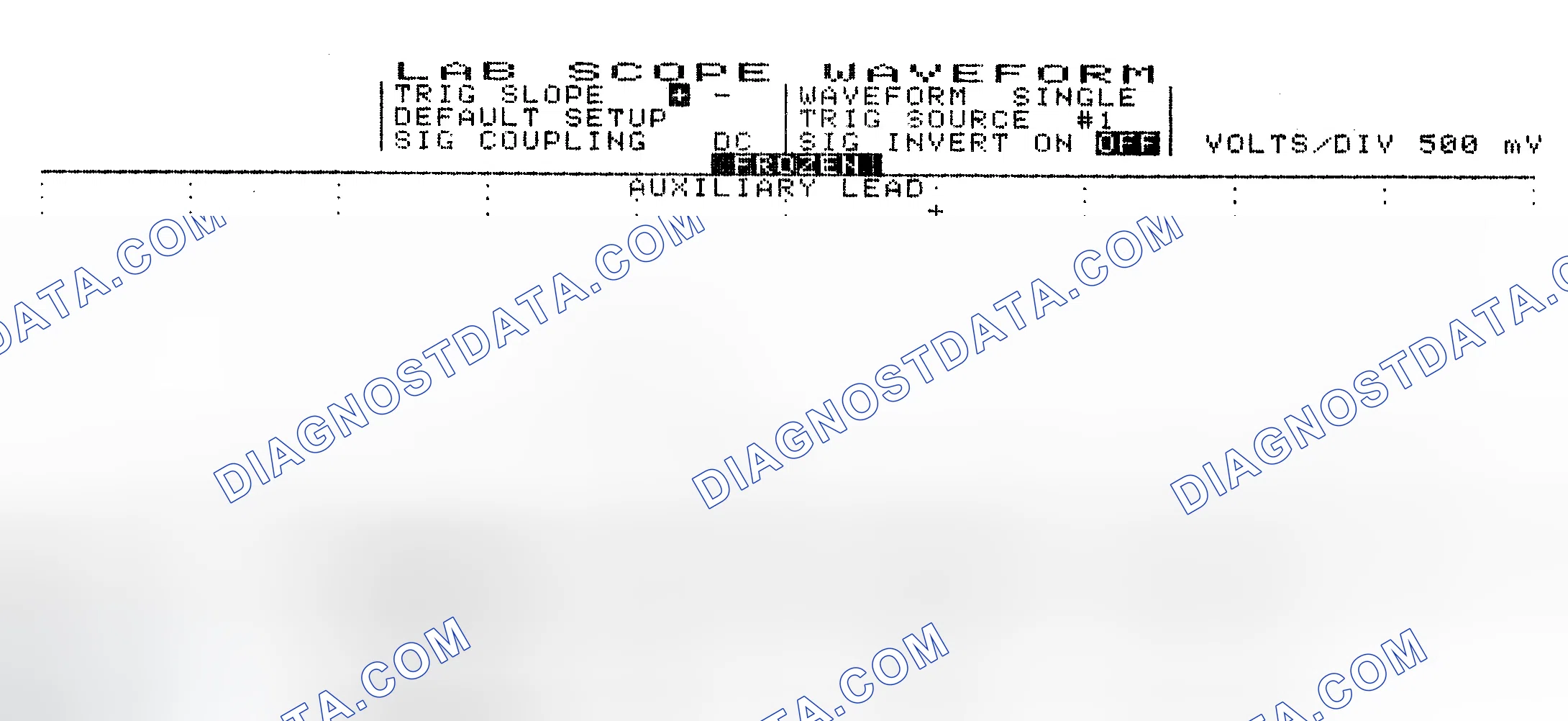 Scheme 10: Single Injector w/Excessive Current Flow - Current Pattern