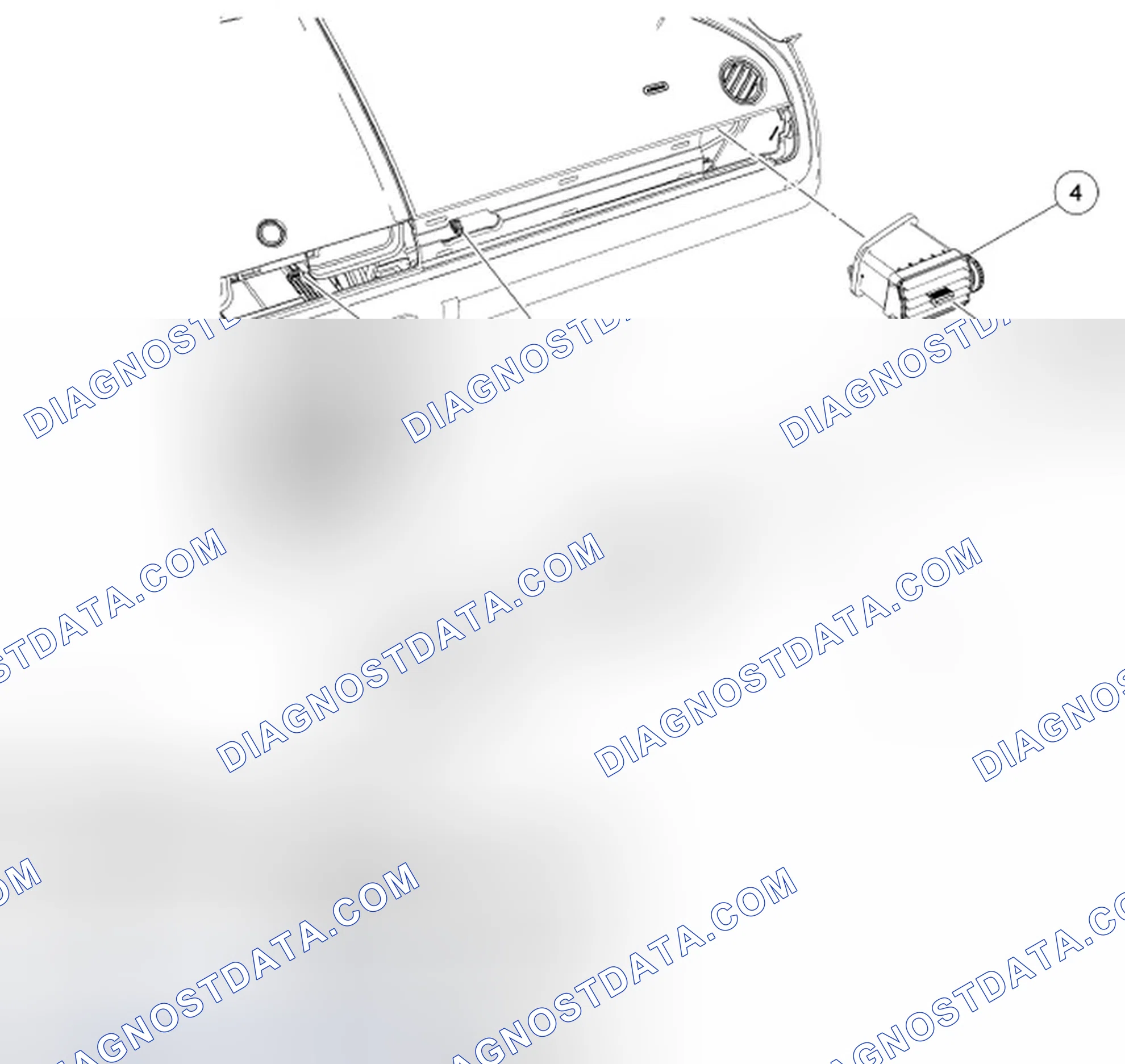 Scheme 22: Register - Passenger Side, Five Hundred/Montego