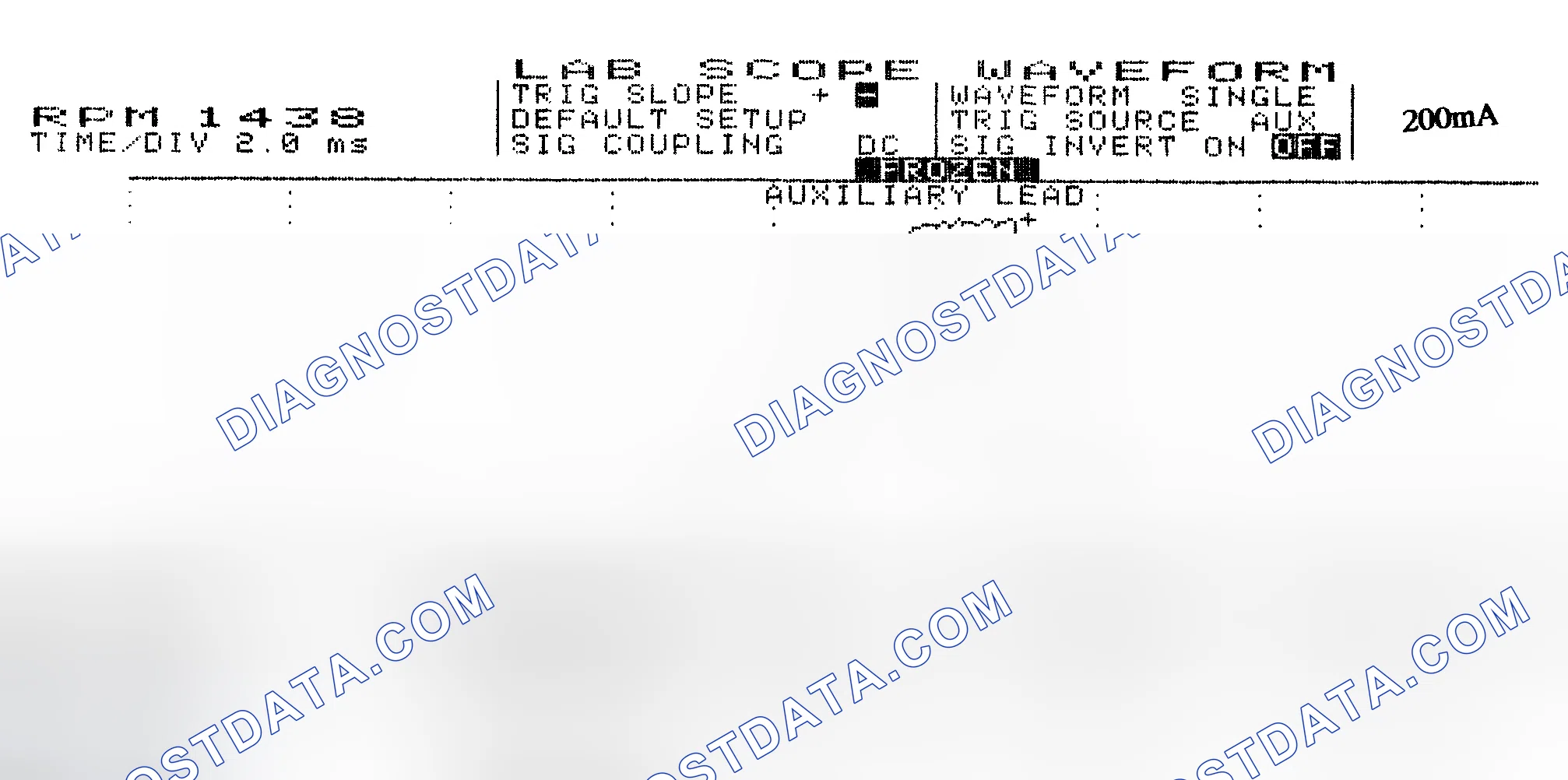 Scheme 15: Single Injector w/Normal Current Flow - Current Pattern