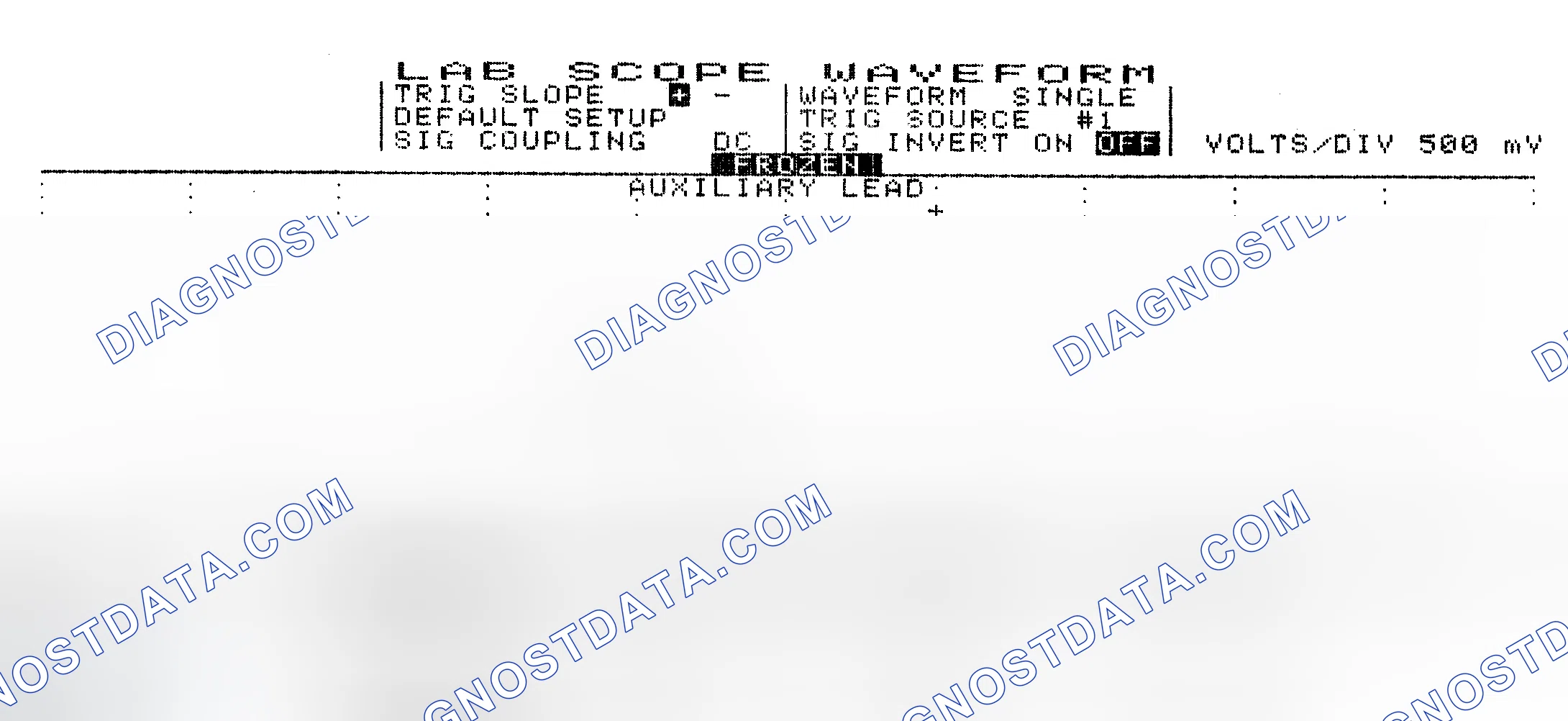 Scheme 10: Single Injector w/Excessive Current Flow - Current Pattern