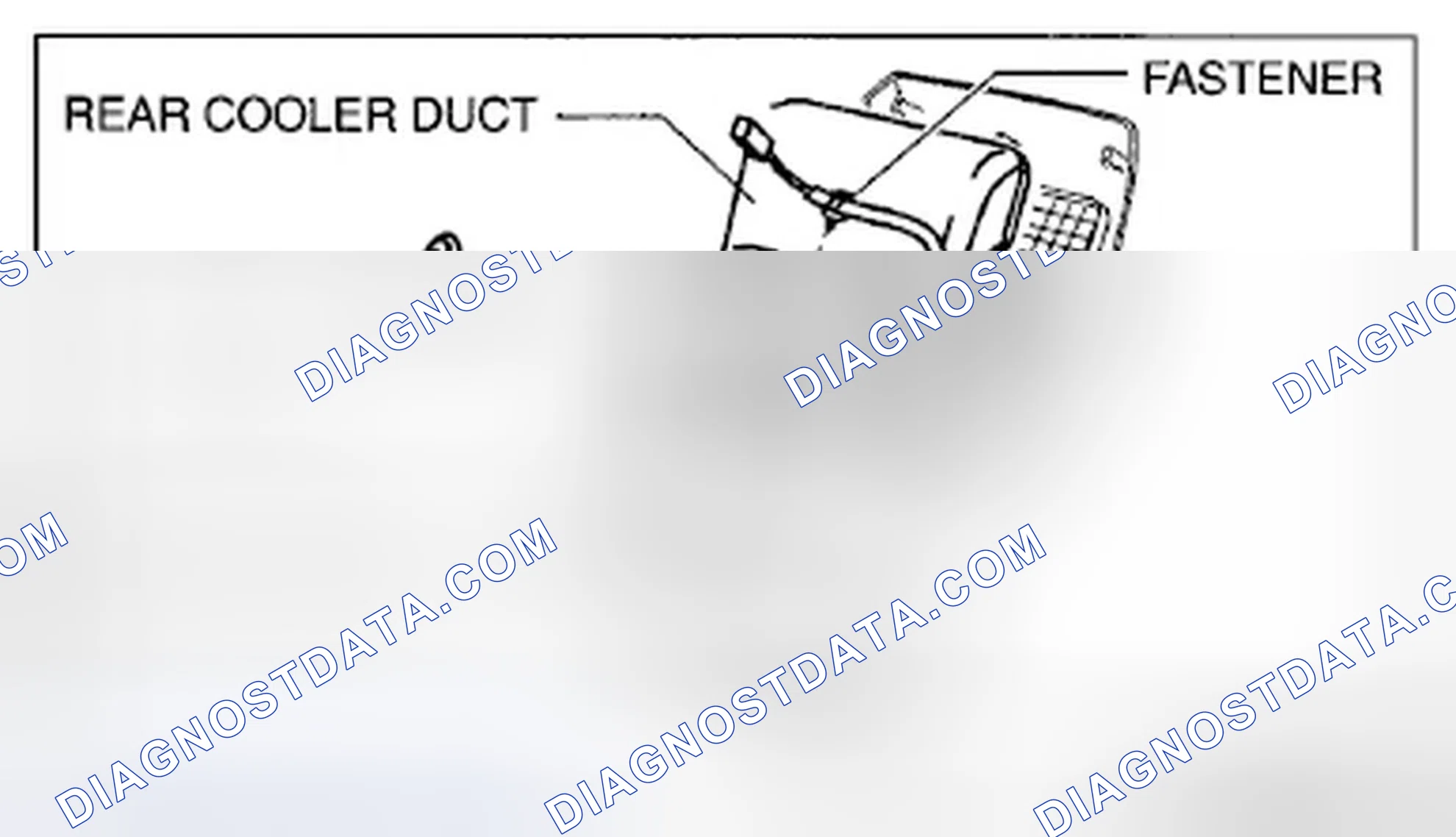 Scheme 29: REAR COOLER DUCT REMOVAL/INSTALLATION