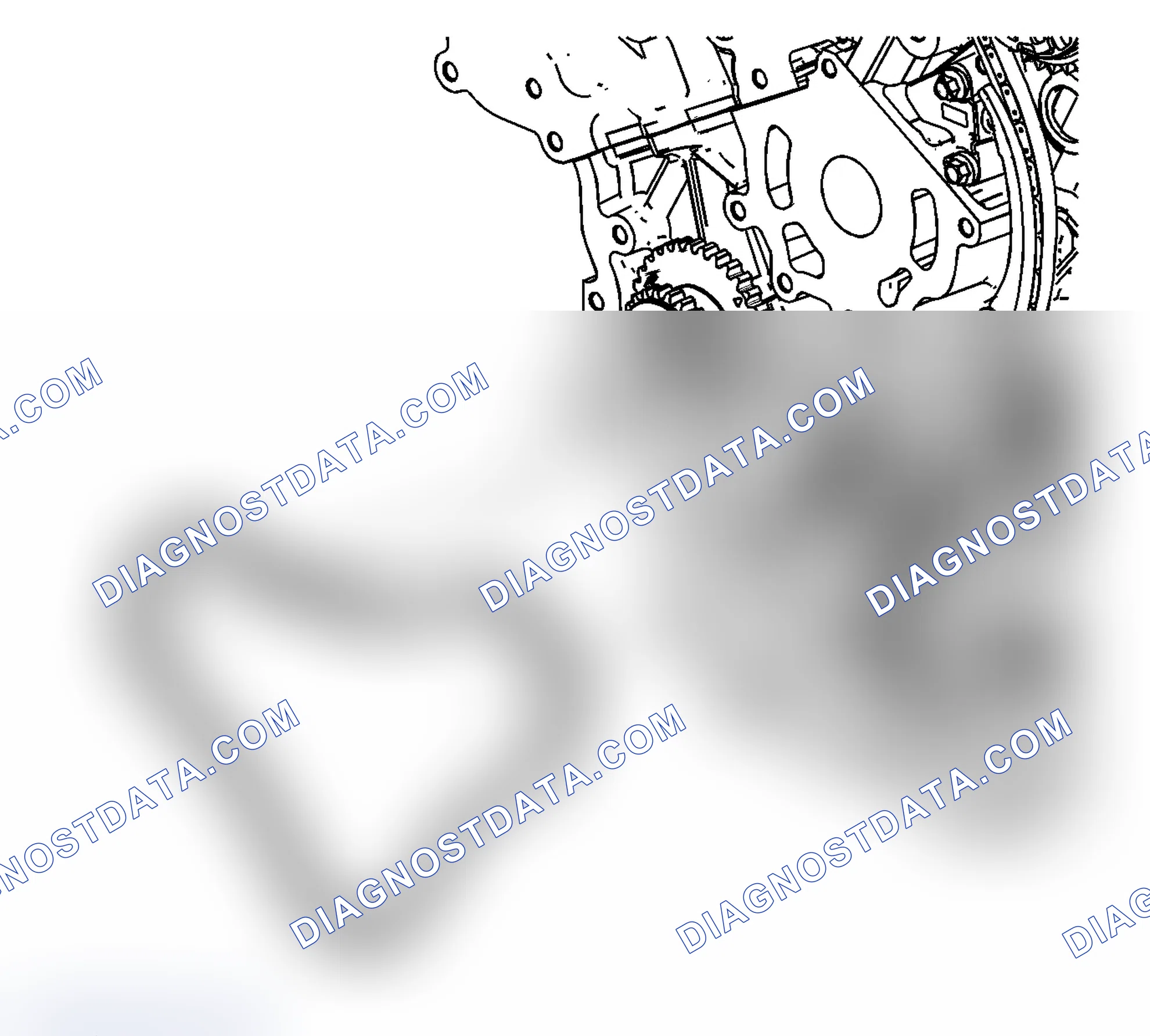 Scheme 107: Primary Camshaft Intermediate Drive Chain Removal