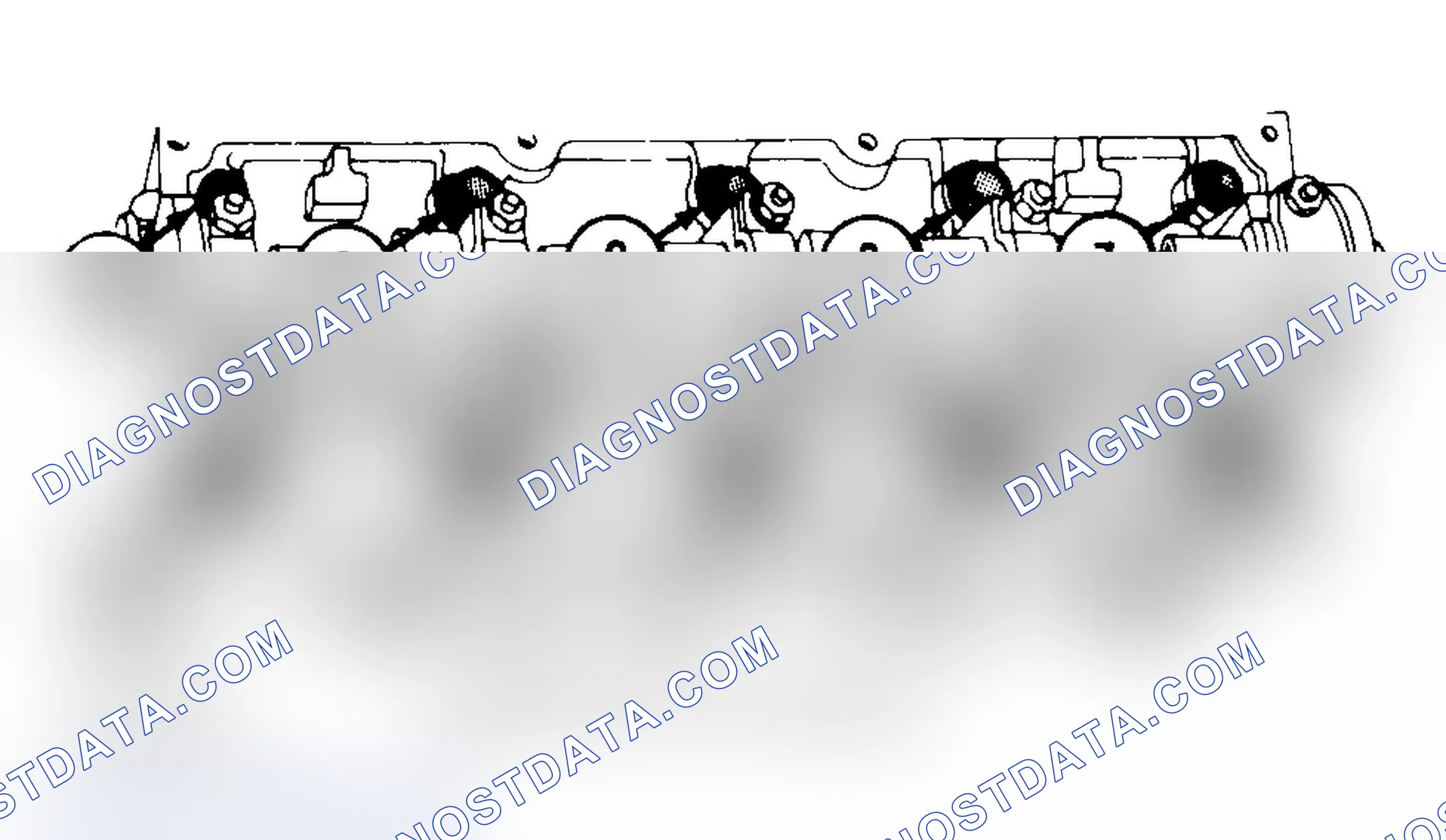 Scheme 3: Typical Cylinder Head Tightening or Loosening Sequence