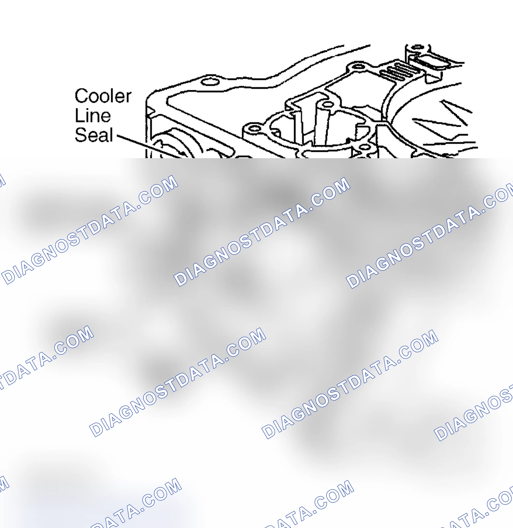 Scheme 21: Transaxle Cooler Line Seals (Reassembly)