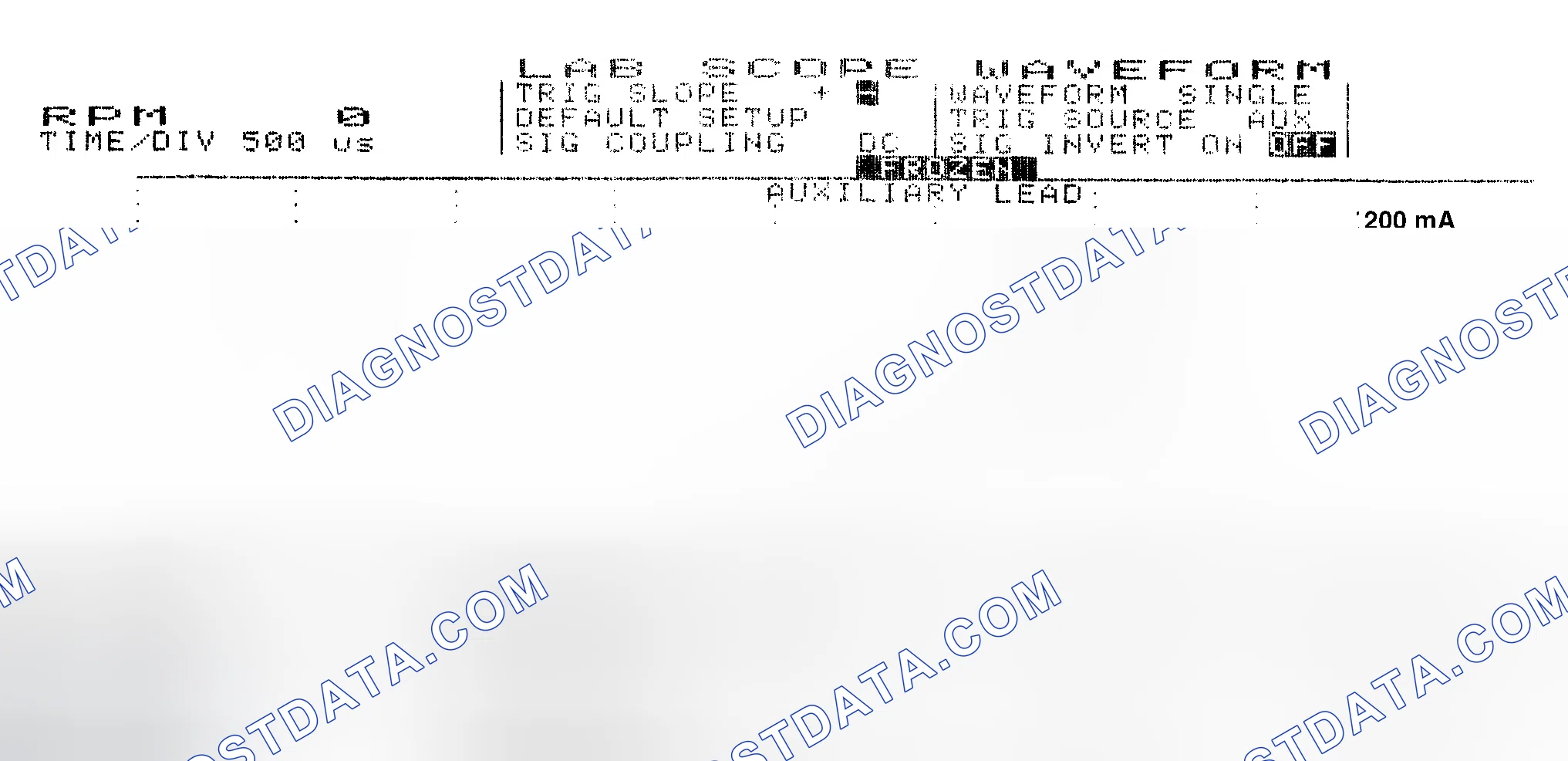 Scheme 17: Single Injector w/Normal Current Flow - Current Pattern