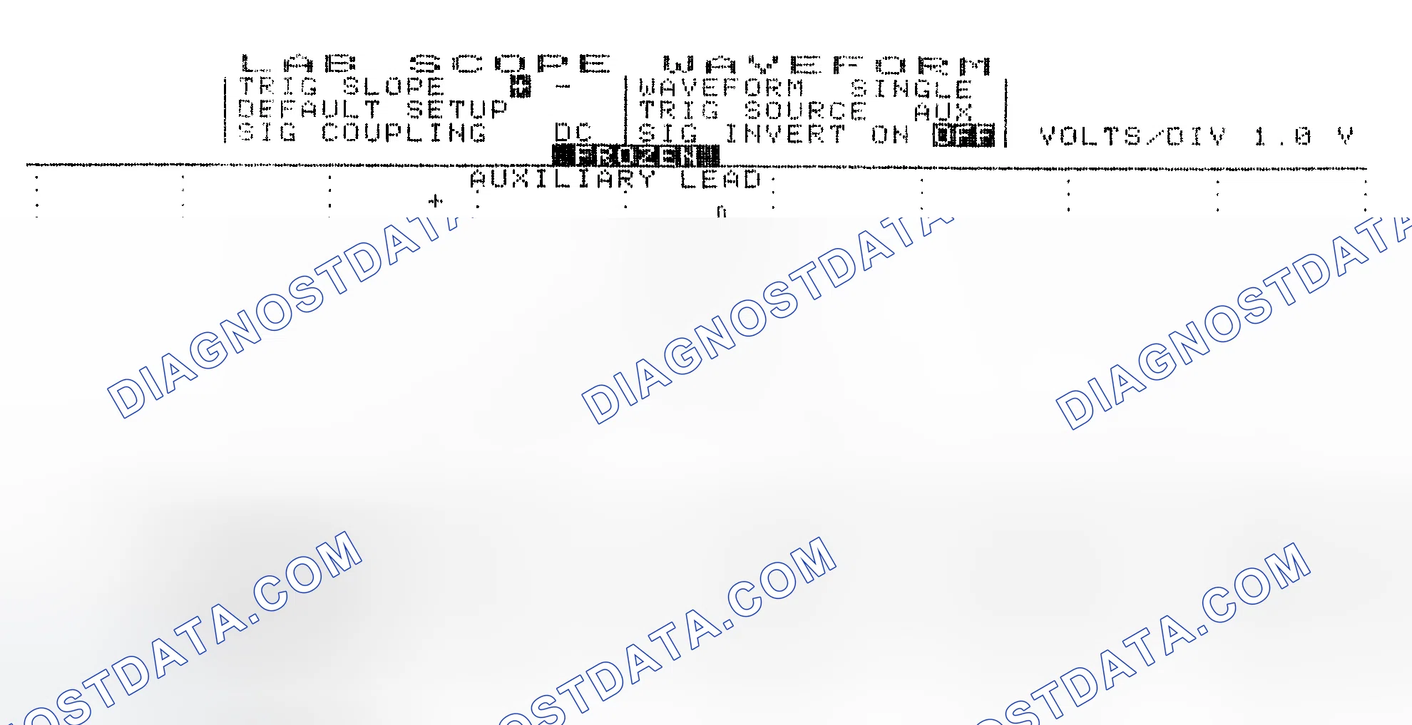 Scheme 19: Single Injector w/Excessive Current Flow - Current Pattern