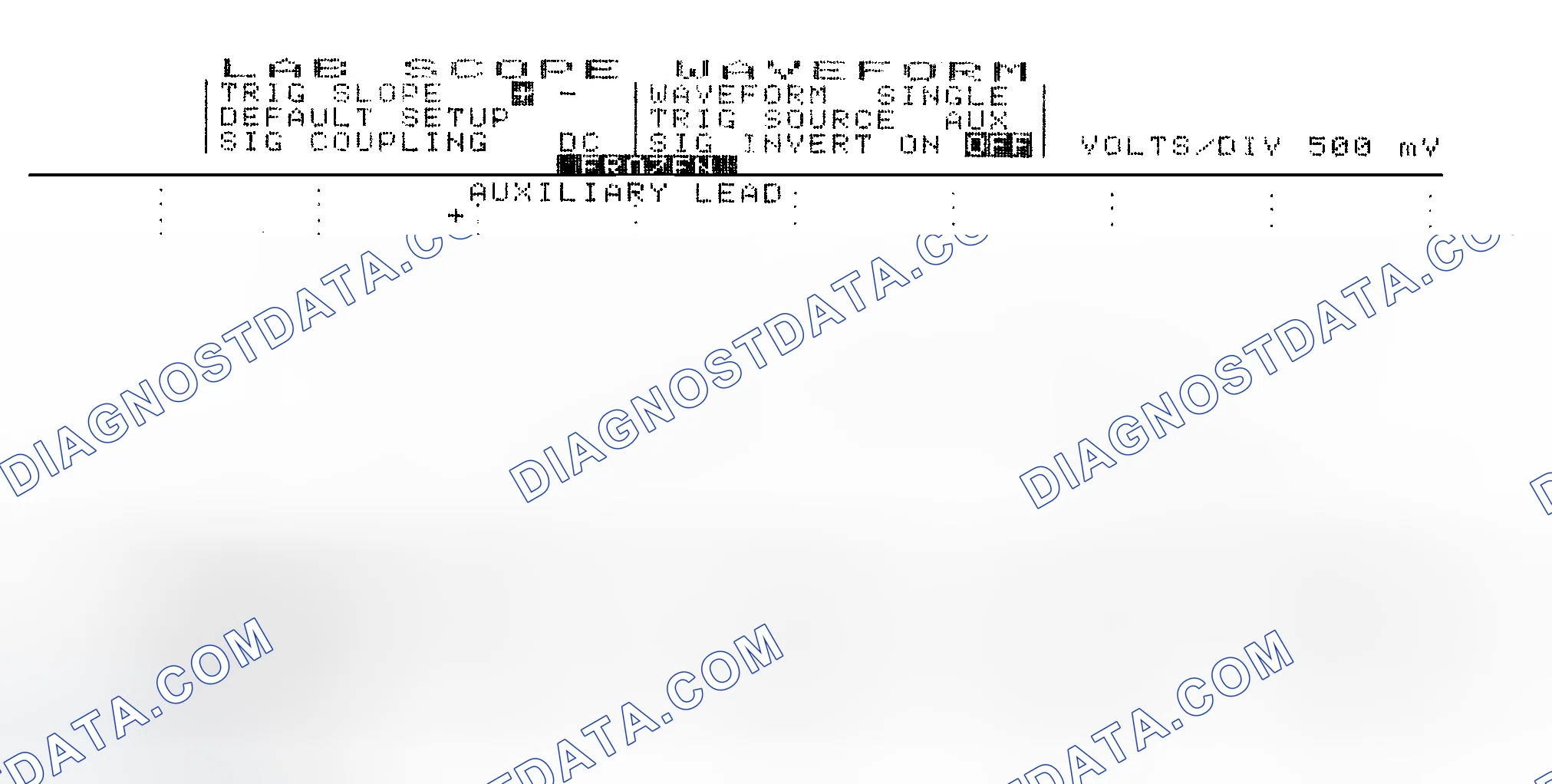 Scheme 14: Single Injector w/Excessive Current Flow - Current Pattern