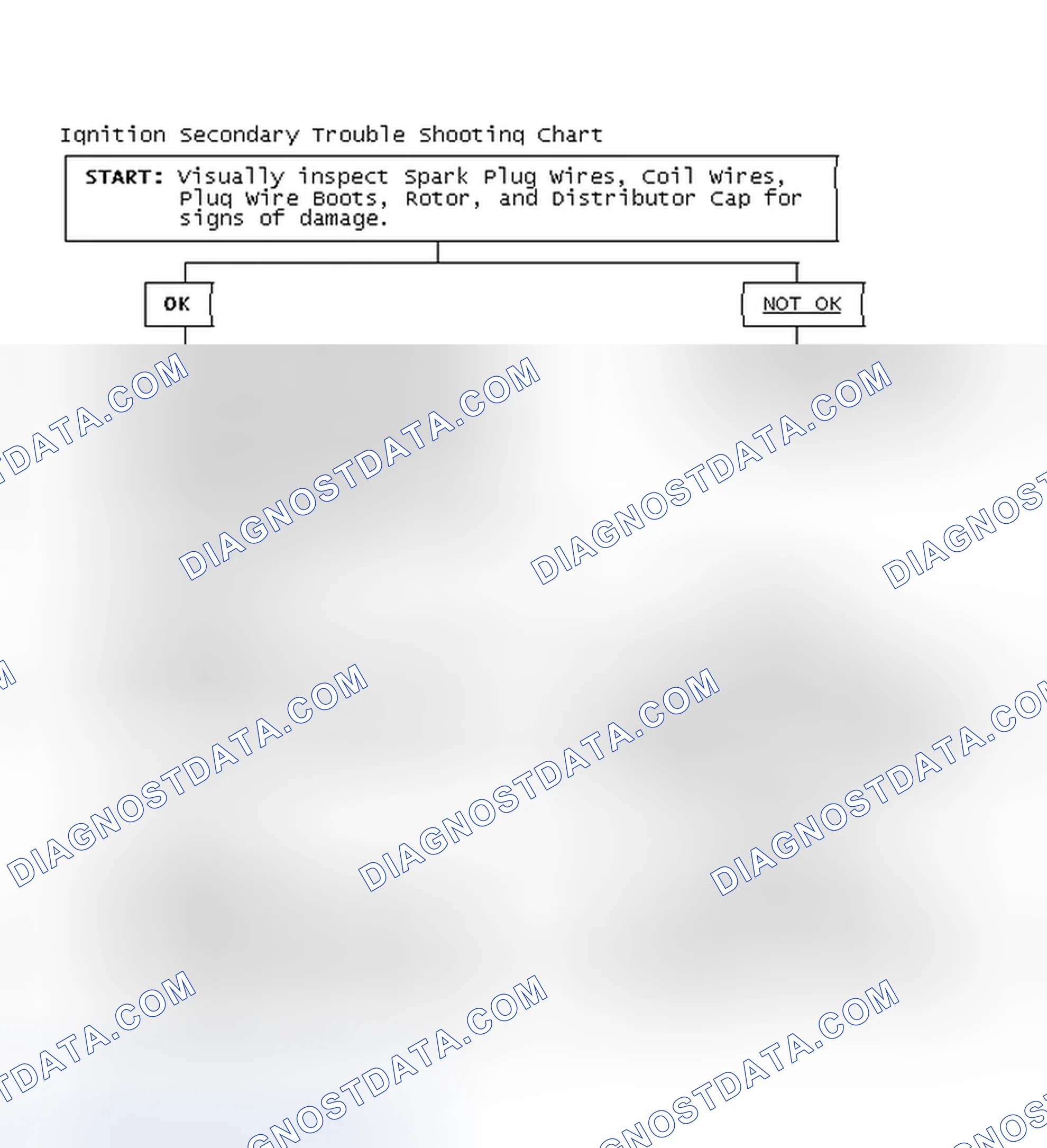 Scheme 1: Ignition Secondary Trouble Shooting Chart