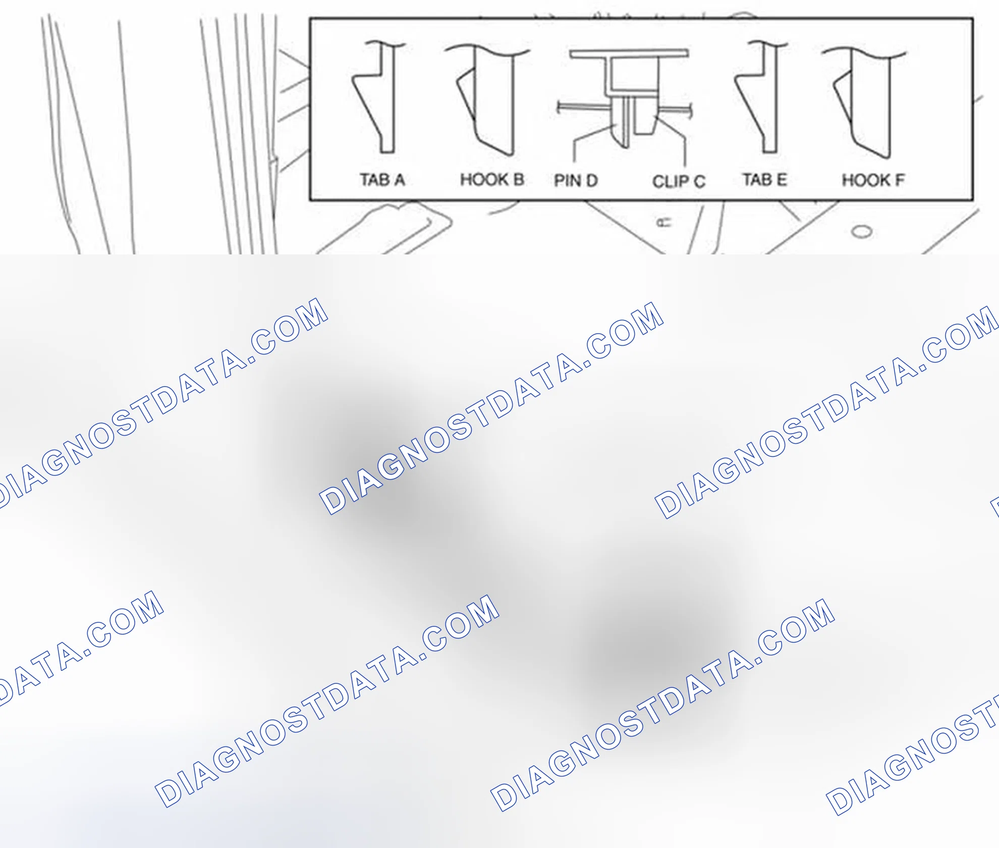 Scheme 125: REAR SCUFF PLATE REMOVAL/INSTALLATION