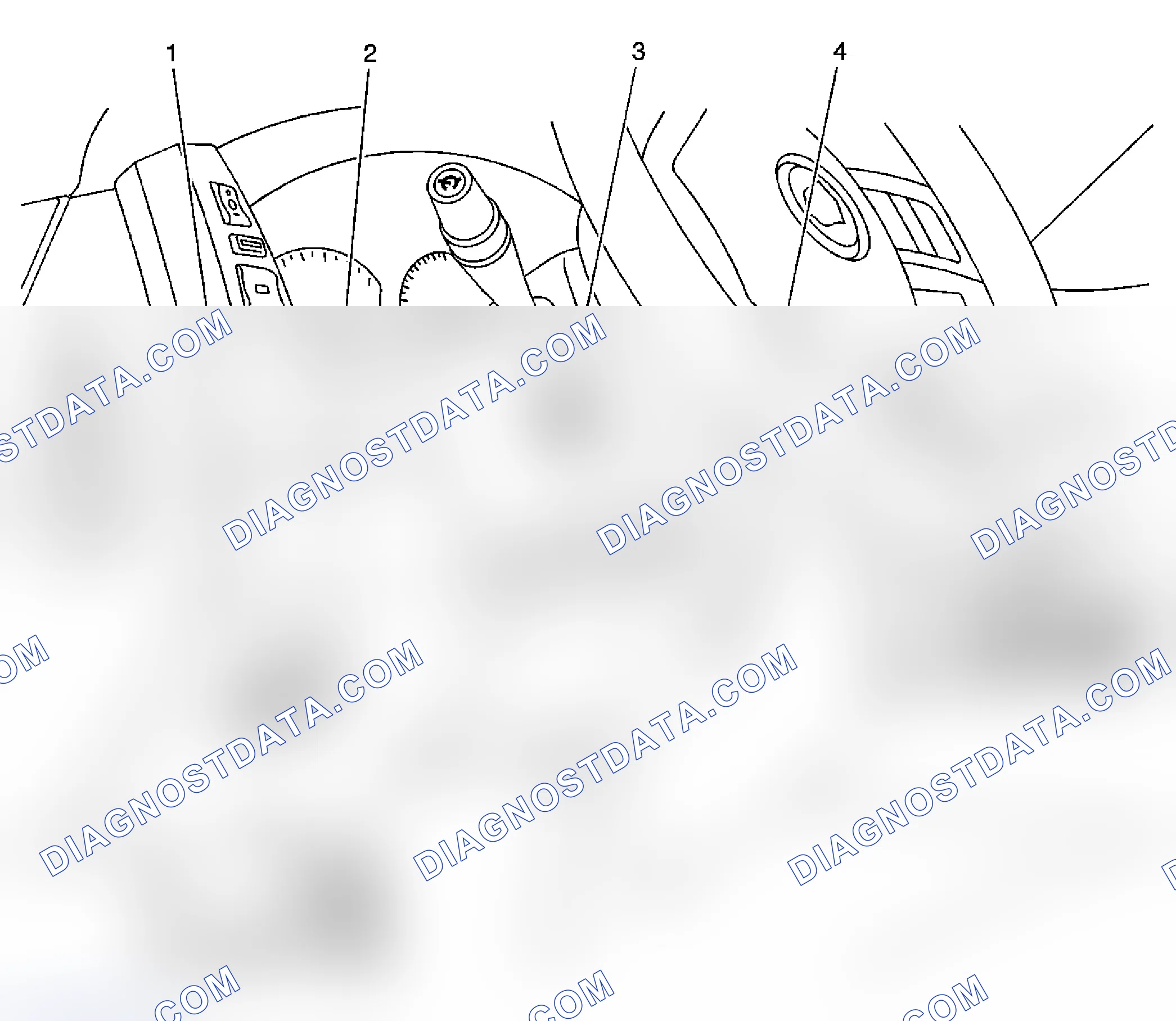 Scheme 5: Steering Wheel and Column Component Views