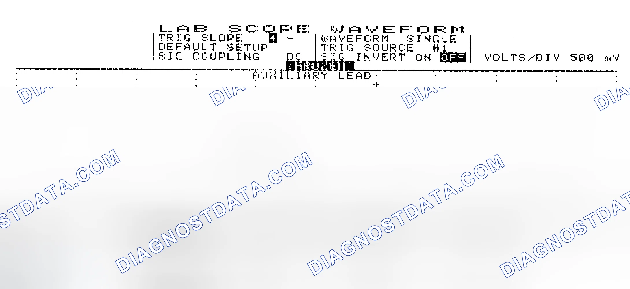Scheme 10: Single Injector w/Excessive Current Flow - Current Pattern