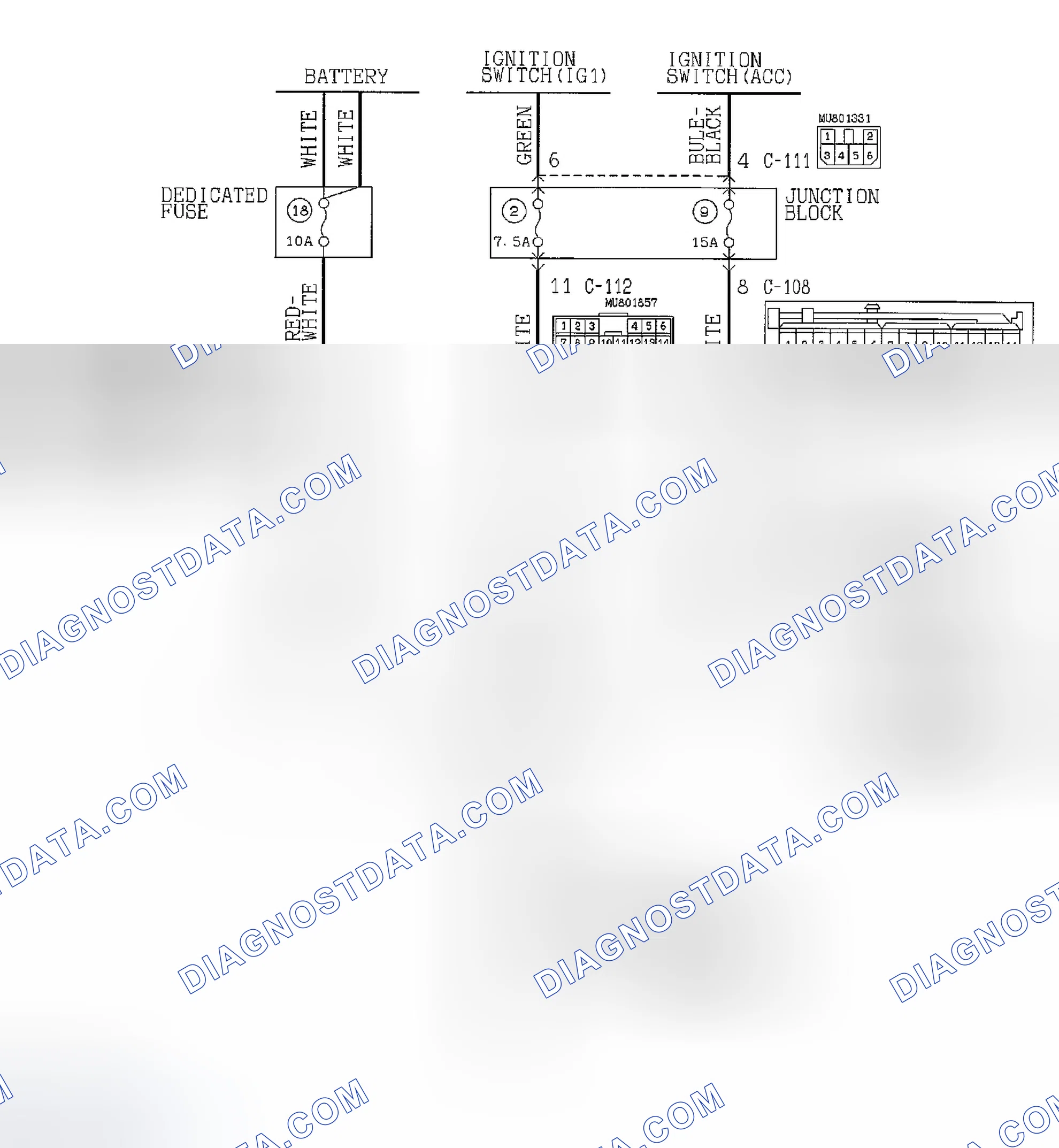 Scheme 2: INSPECTION PROCEDURE 1: The Multi-center Display does not Show any Information.