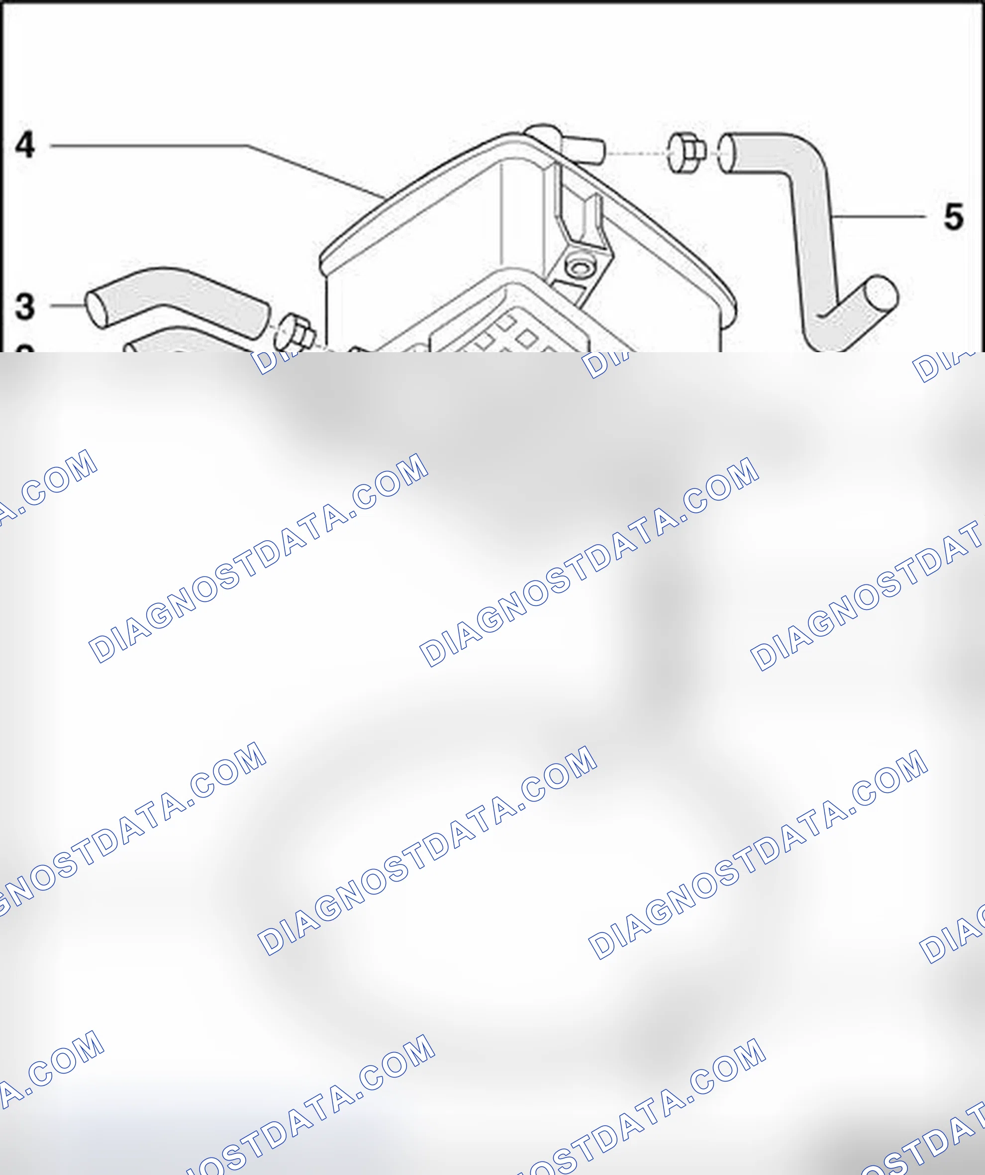 Scheme 88: EVAP canister system, assembly overview