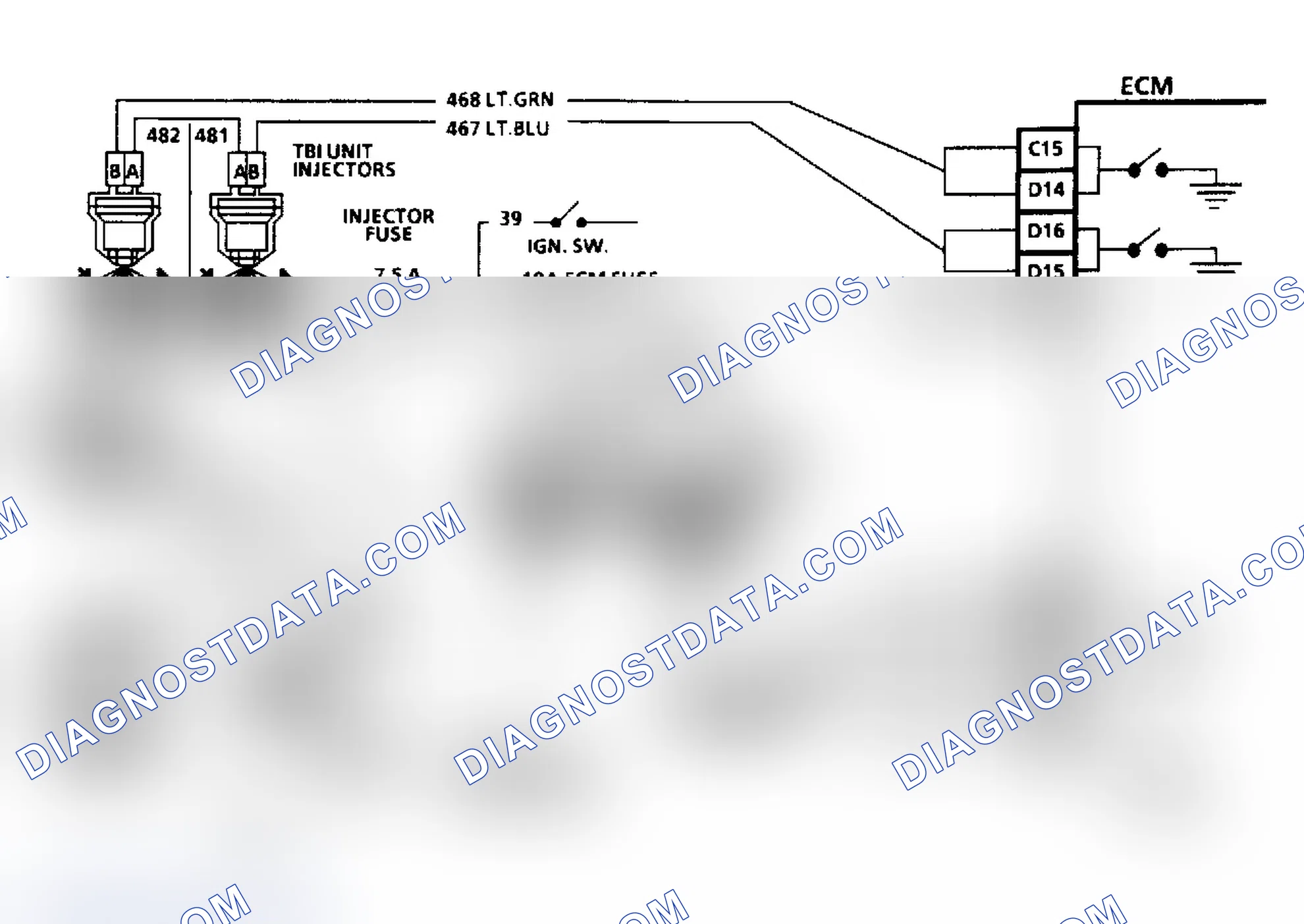 Scheme 73: Chart A3 Schematic, Cranks But Won't Run ("B" & "G" Bodies)