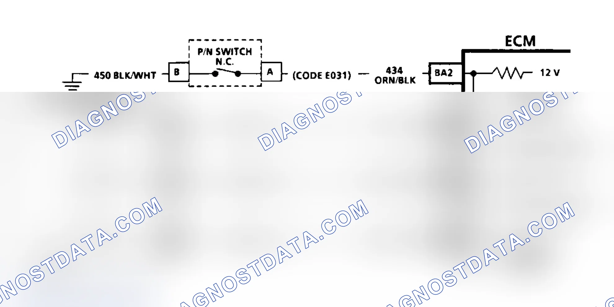 Scheme 176: Codes E027, 28 & 29: Circuit Diagram