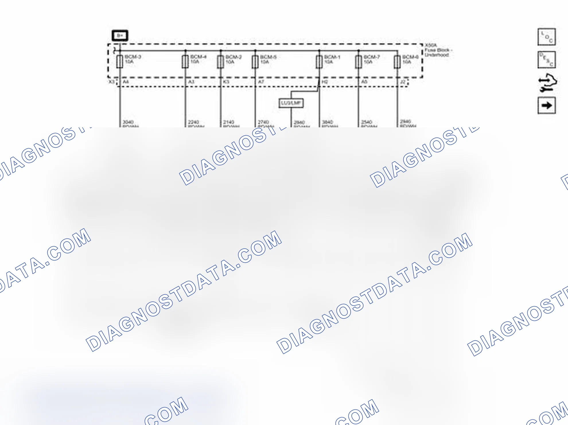Scheme 7: BCM Power, Ground and Serial Data Wiring Schematics