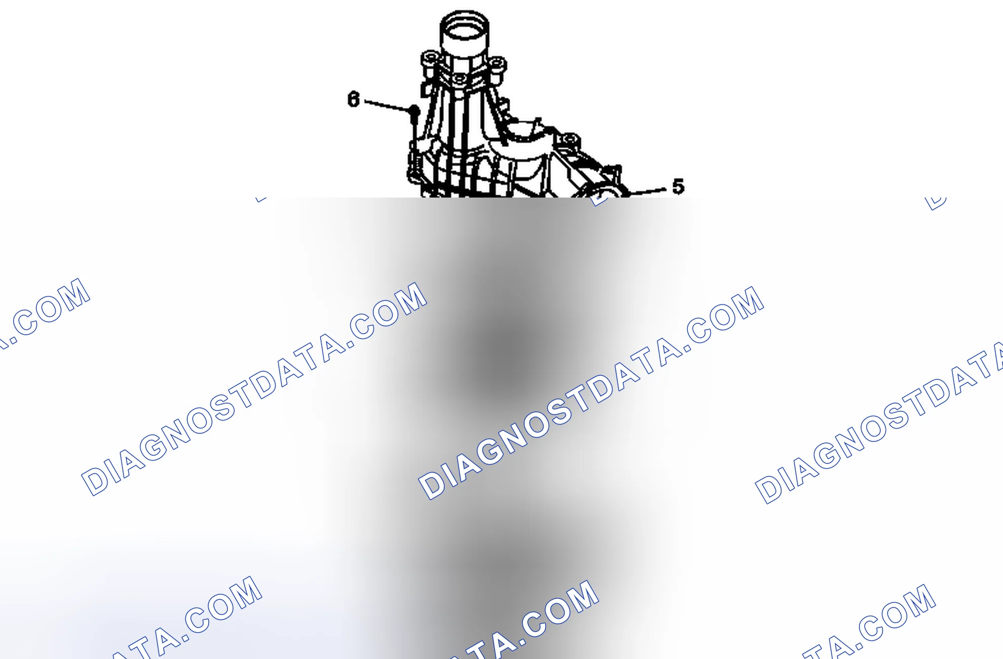 Scheme 25: Right Transfer Case, Input Shaft and Output Drive Shaft Installation
