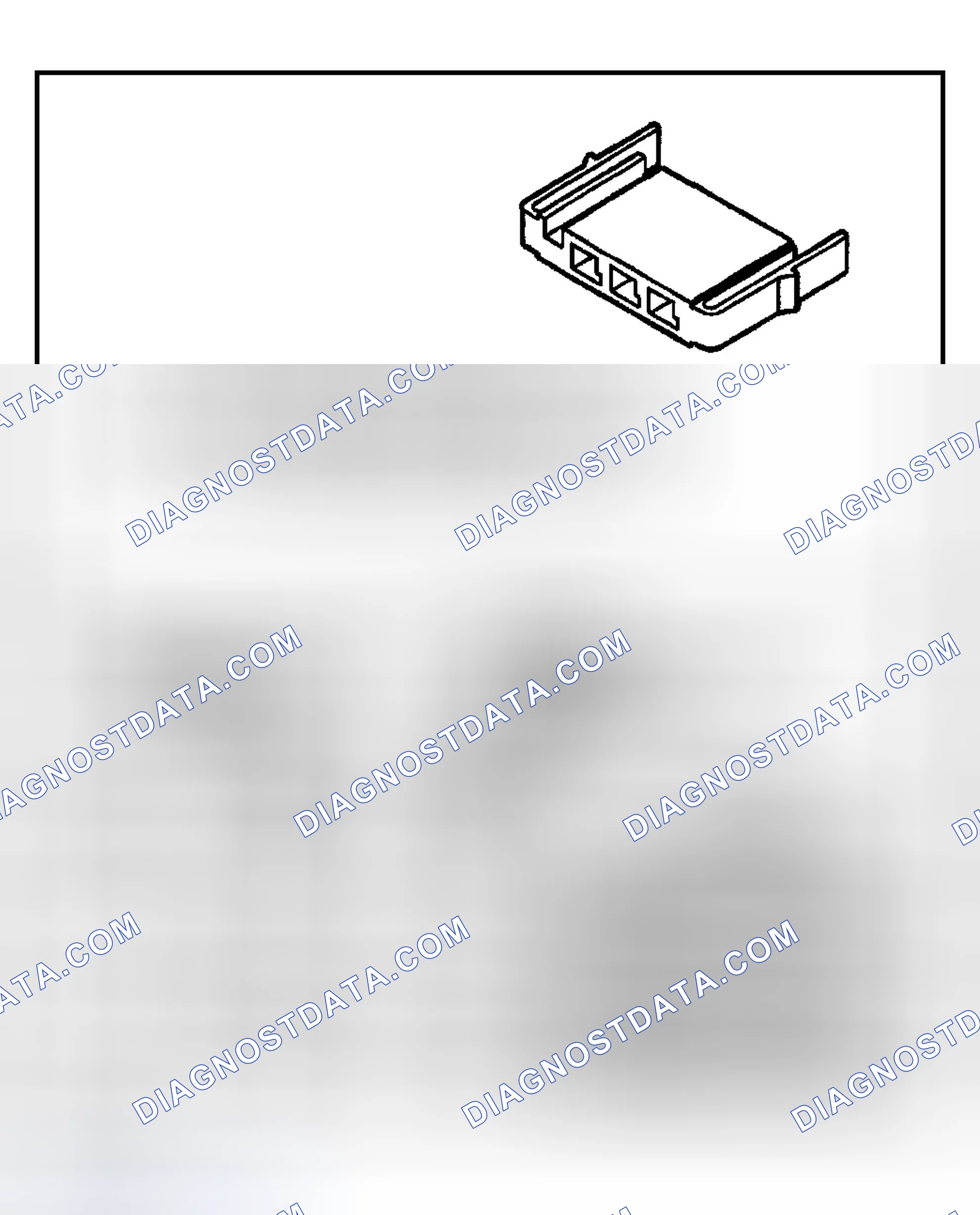 Scheme 960: Automatic Transmission Internal Connector End Views