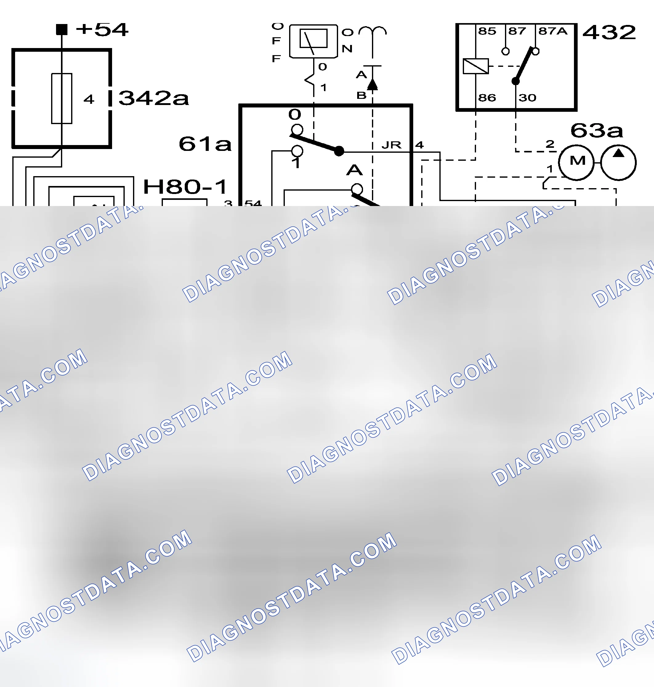 Scheme 9: DTC B1115: Rear Window Wiper Relay