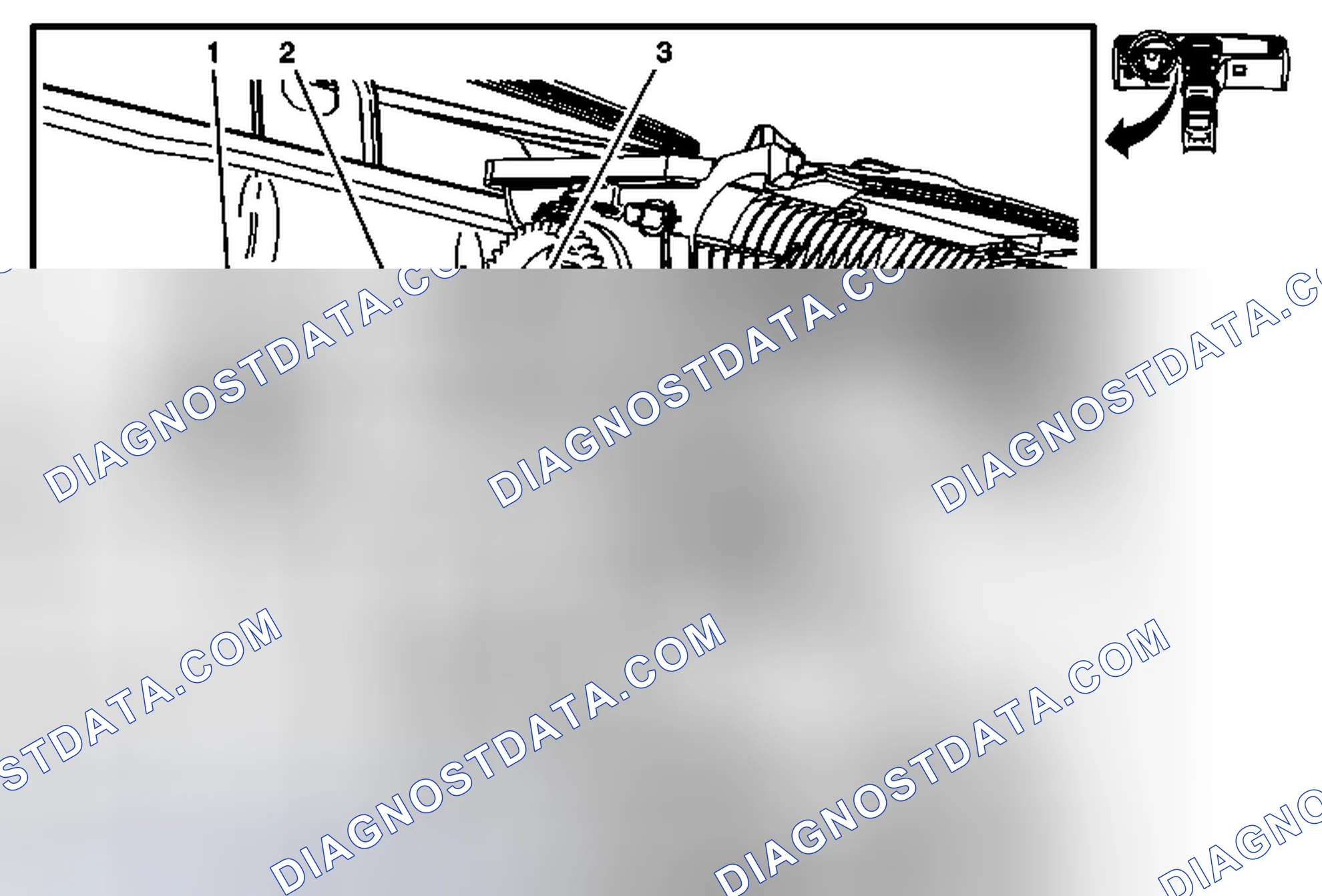 Scheme 74: Mode Control Cam Actuator Replacement