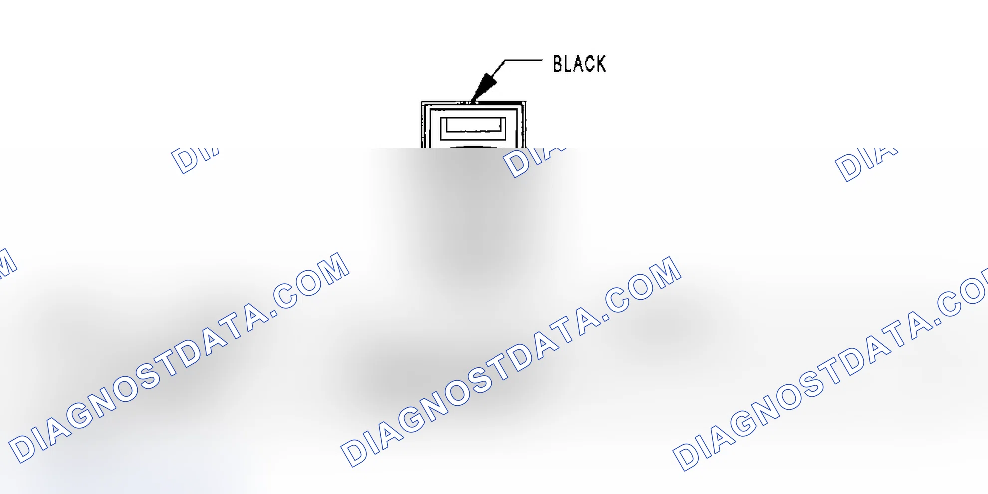 Scheme 748: 4WD SWITCH CONNECTOR END VIEW (MANUAL TRANSFER CASE)