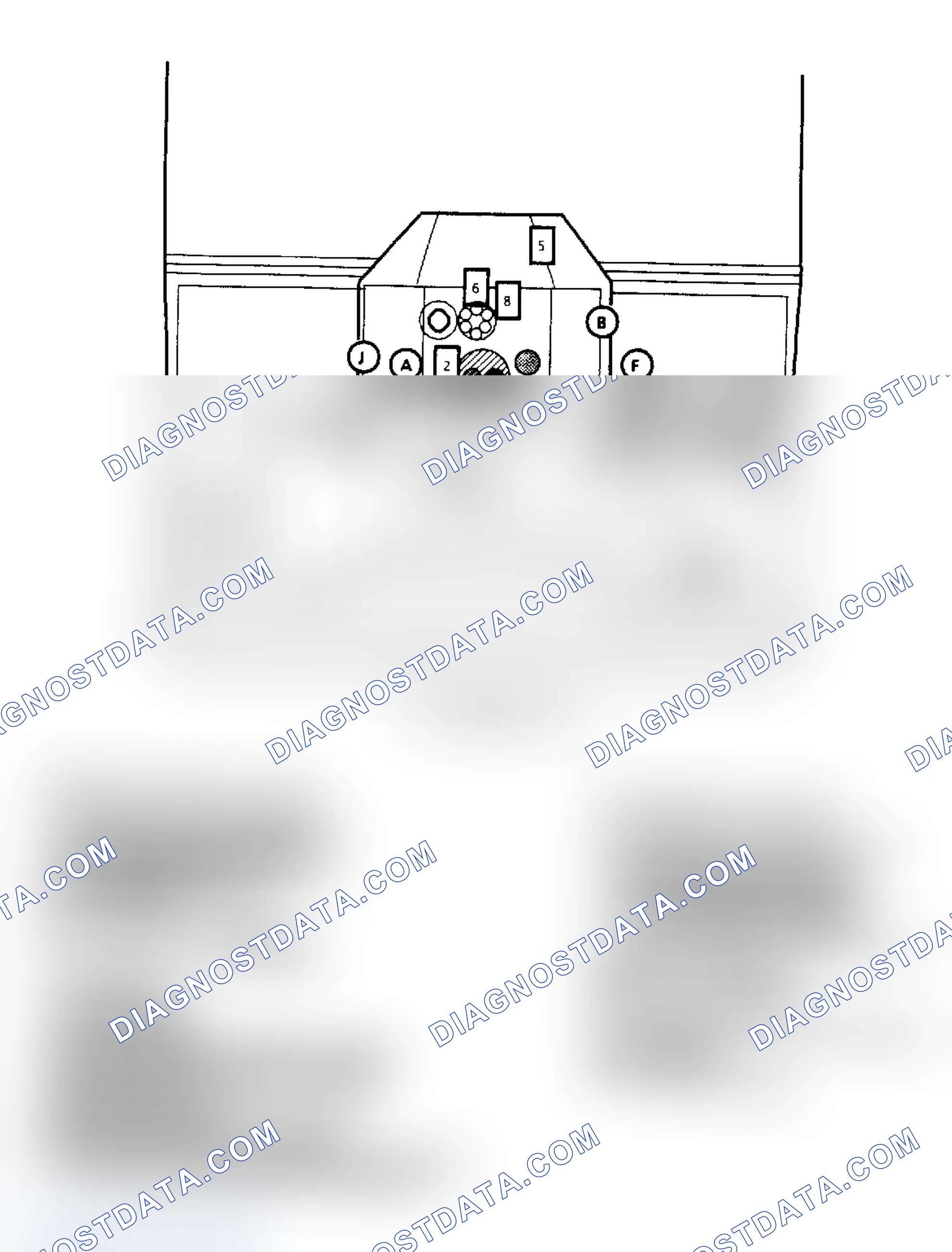 Scheme 173: Component Locations for "P" Series 5.7L