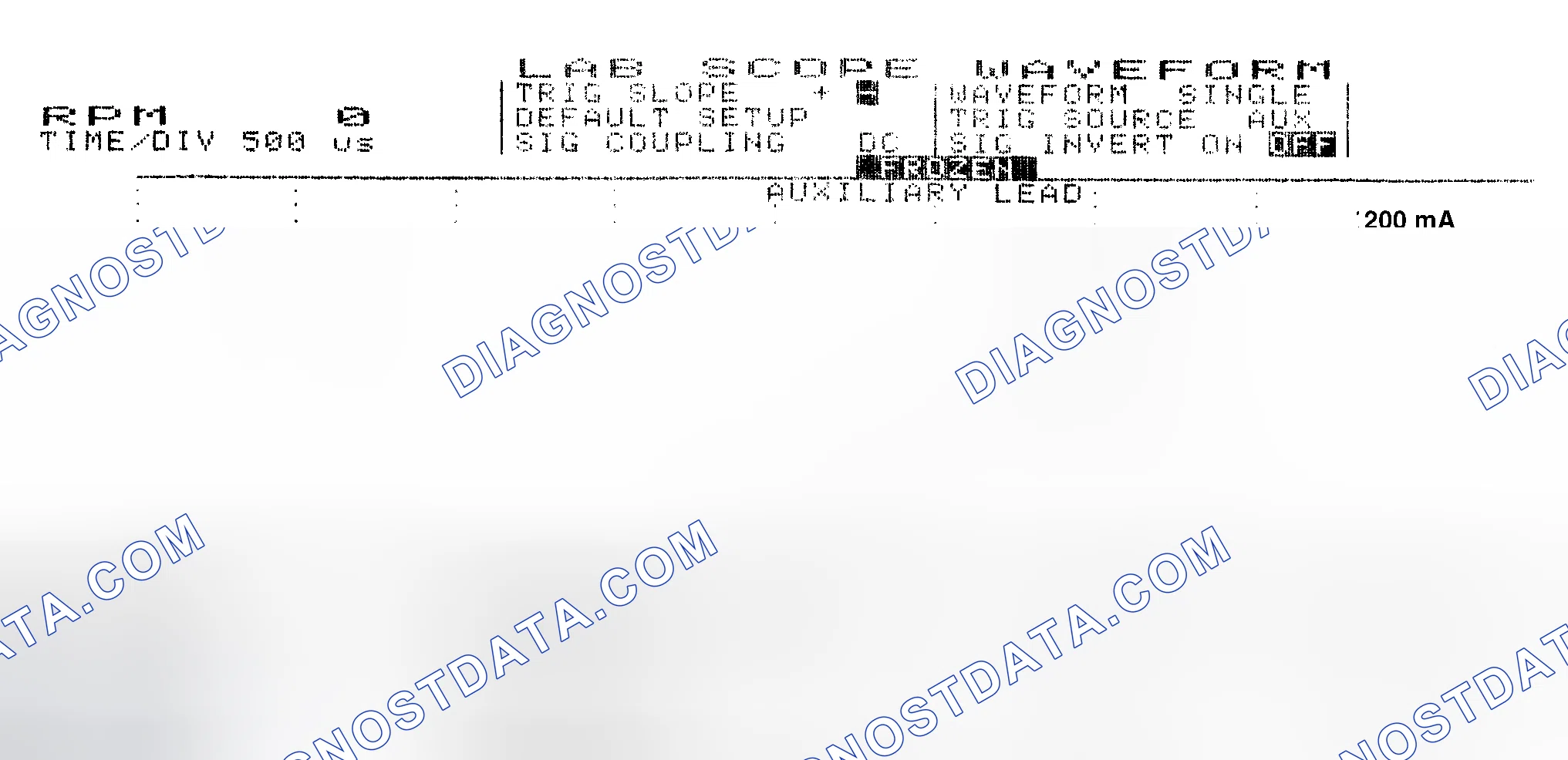 Scheme 17: Single Injector w/Normal Current Flow - Current Pattern