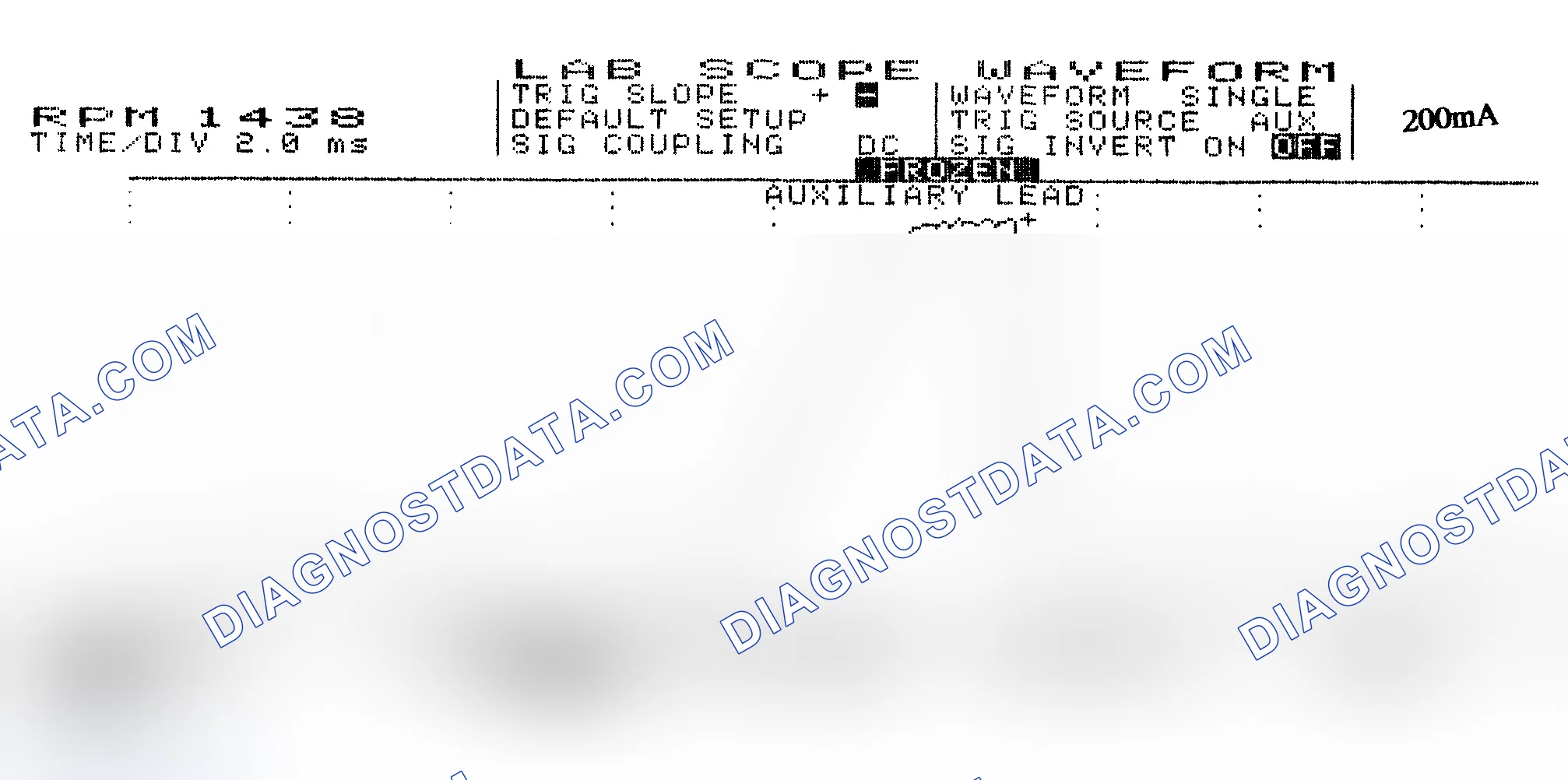 Scheme 15: Single Injector w/Normal Current Flow - Current Pattern