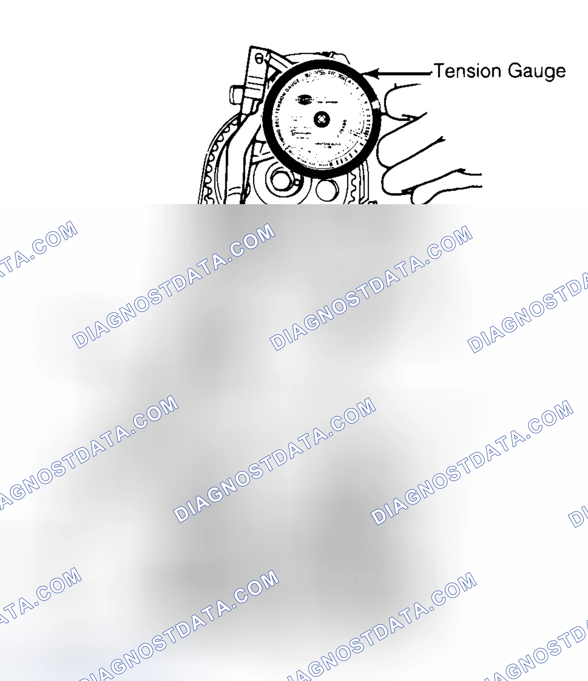 Scheme 3: Adjusting Typical Timing Belt Tension