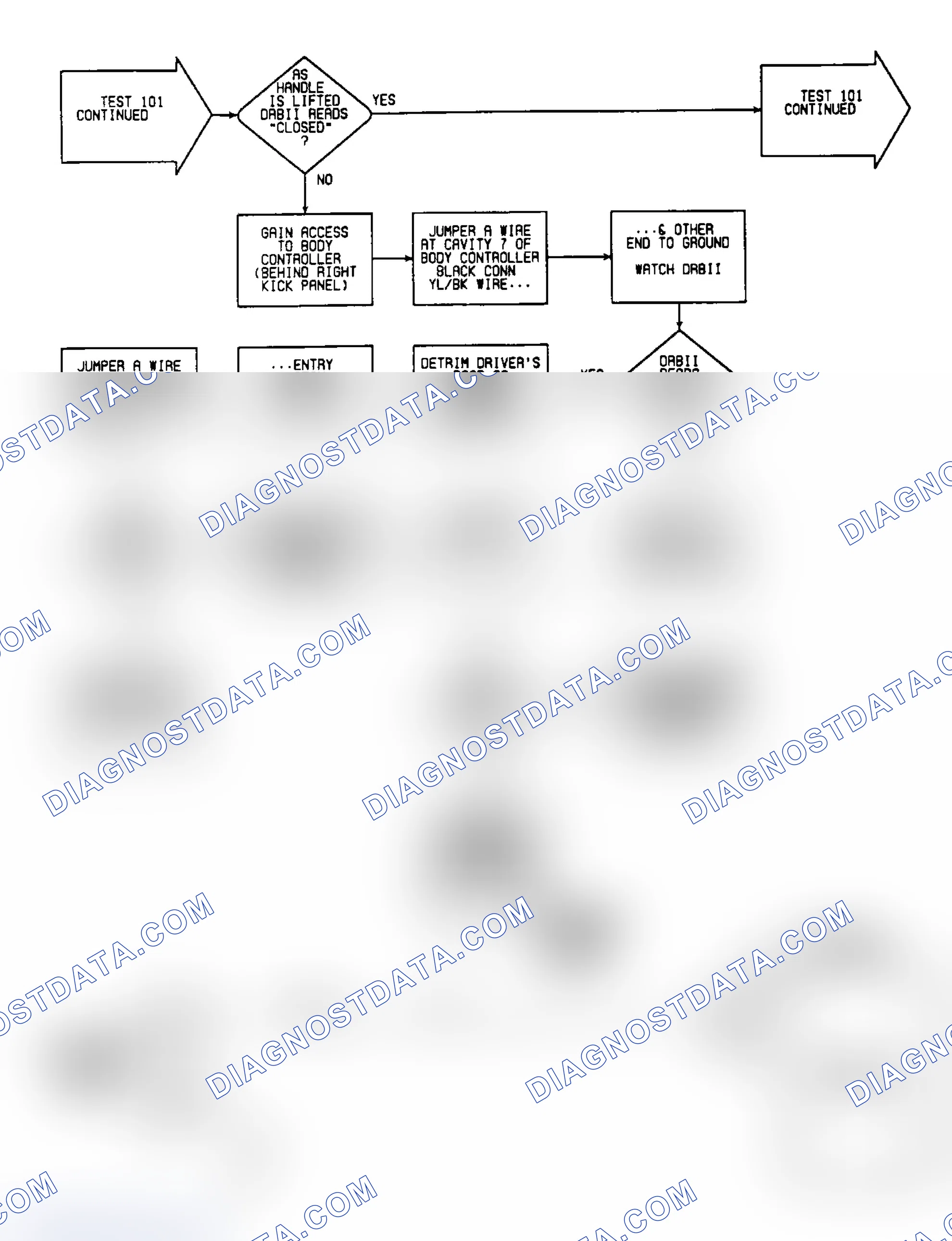 Scheme 328: Test 101: Circuit Diagram & Flow Chart (2 of 4)