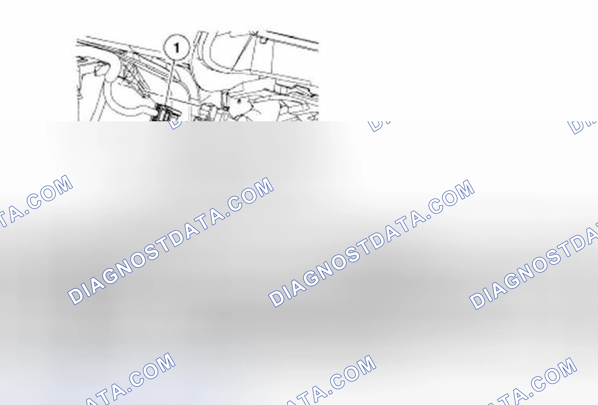 Scheme 40: Mode Door Actuator - Cold Air Bypass Door