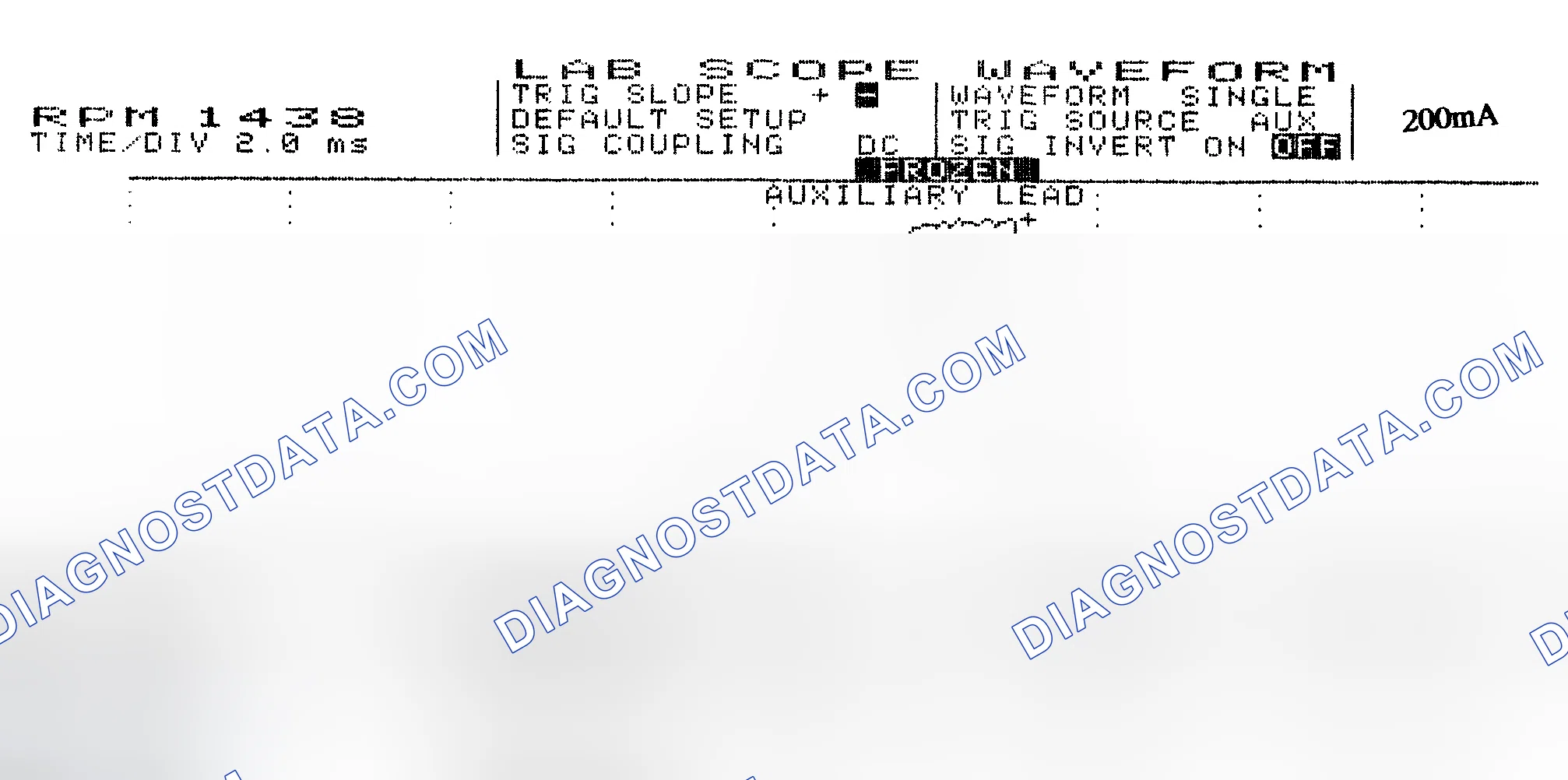 Scheme 15: Single Injector w/Normal Current Flow - Current Pattern