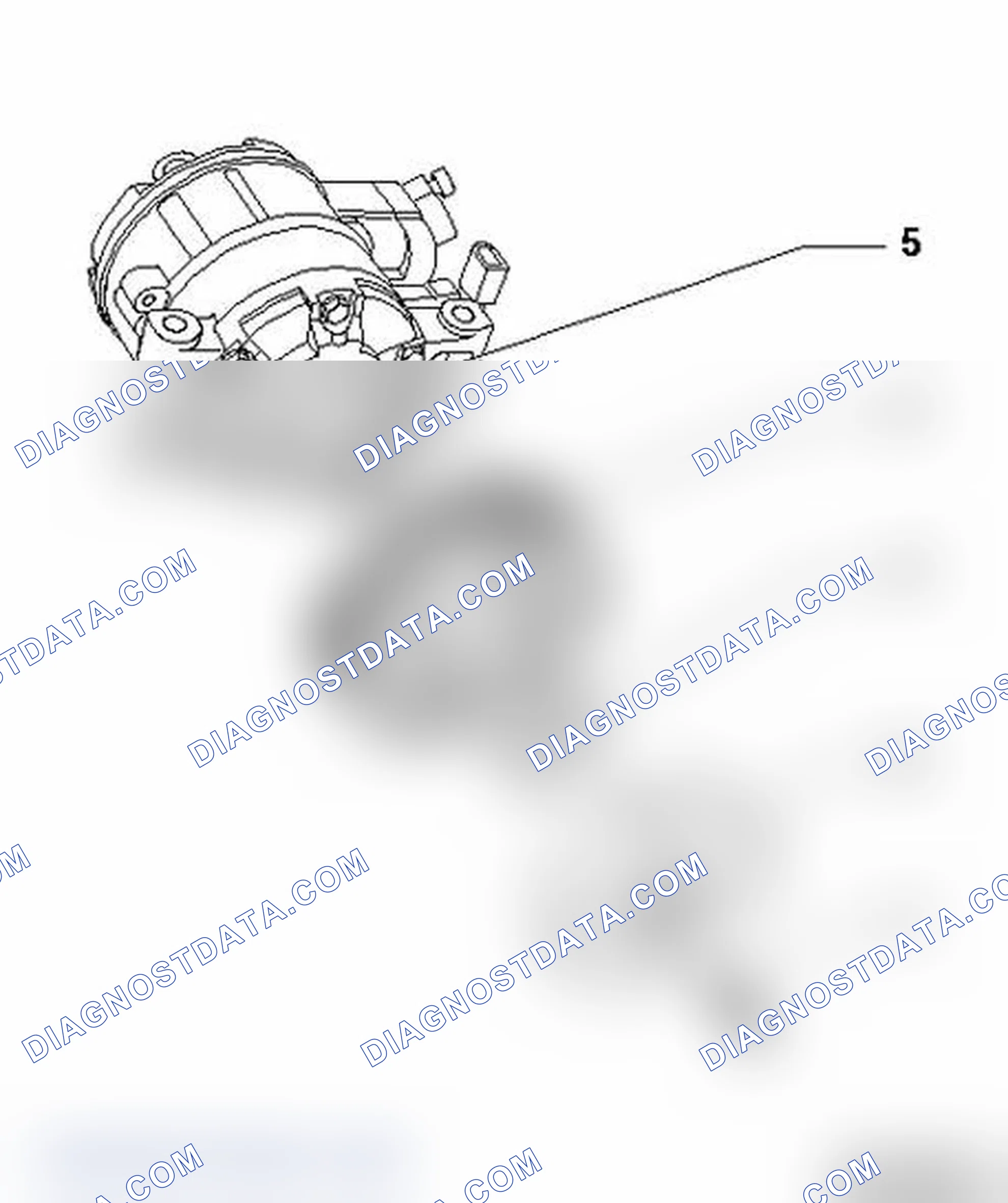 Scheme 22: Belt pulley, replacing (Version "1")