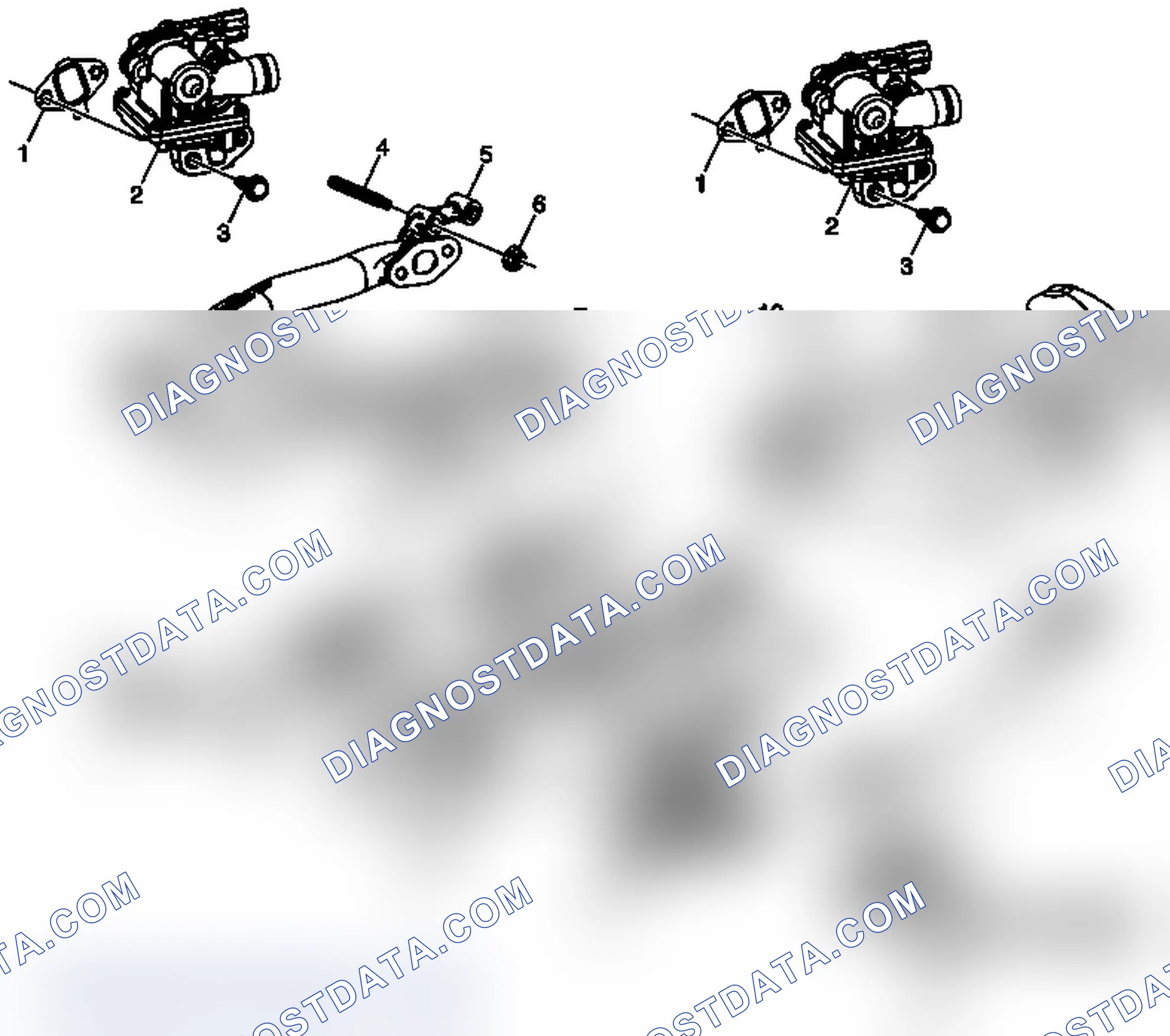 Scheme 19: Exhaust Manifold and Components