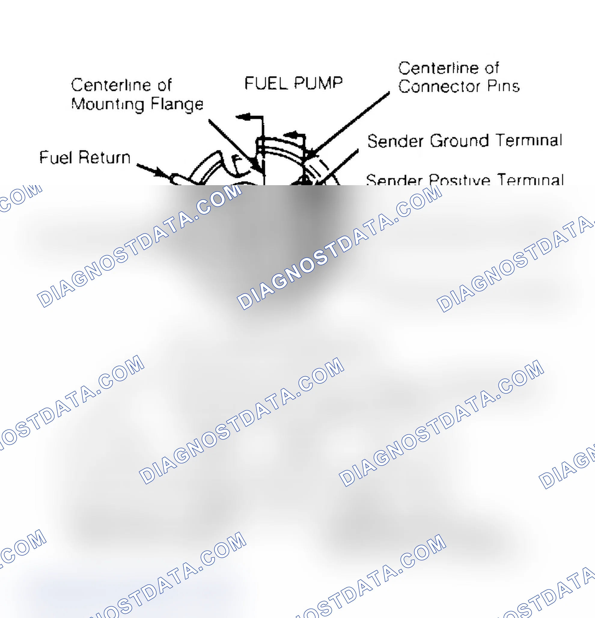 Scheme 60: SELF-TEST Connector & Fuel Pump